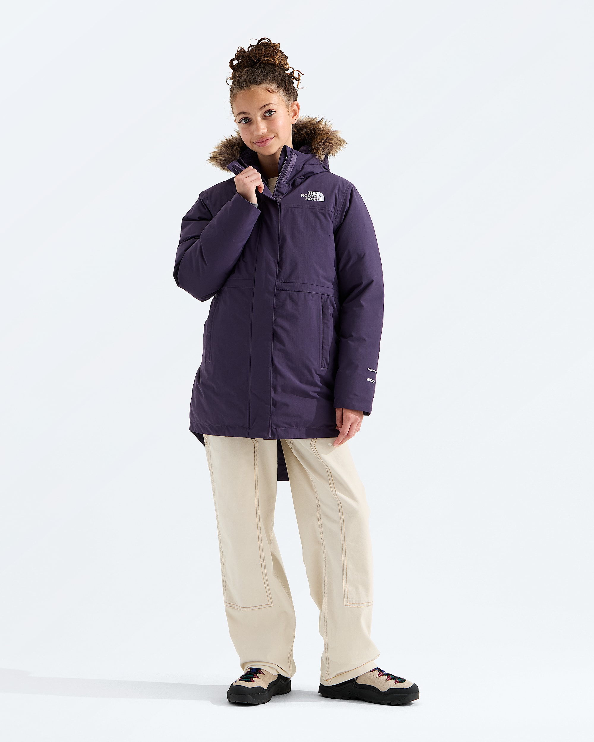 Parka Arctic pour filles TNF HERO