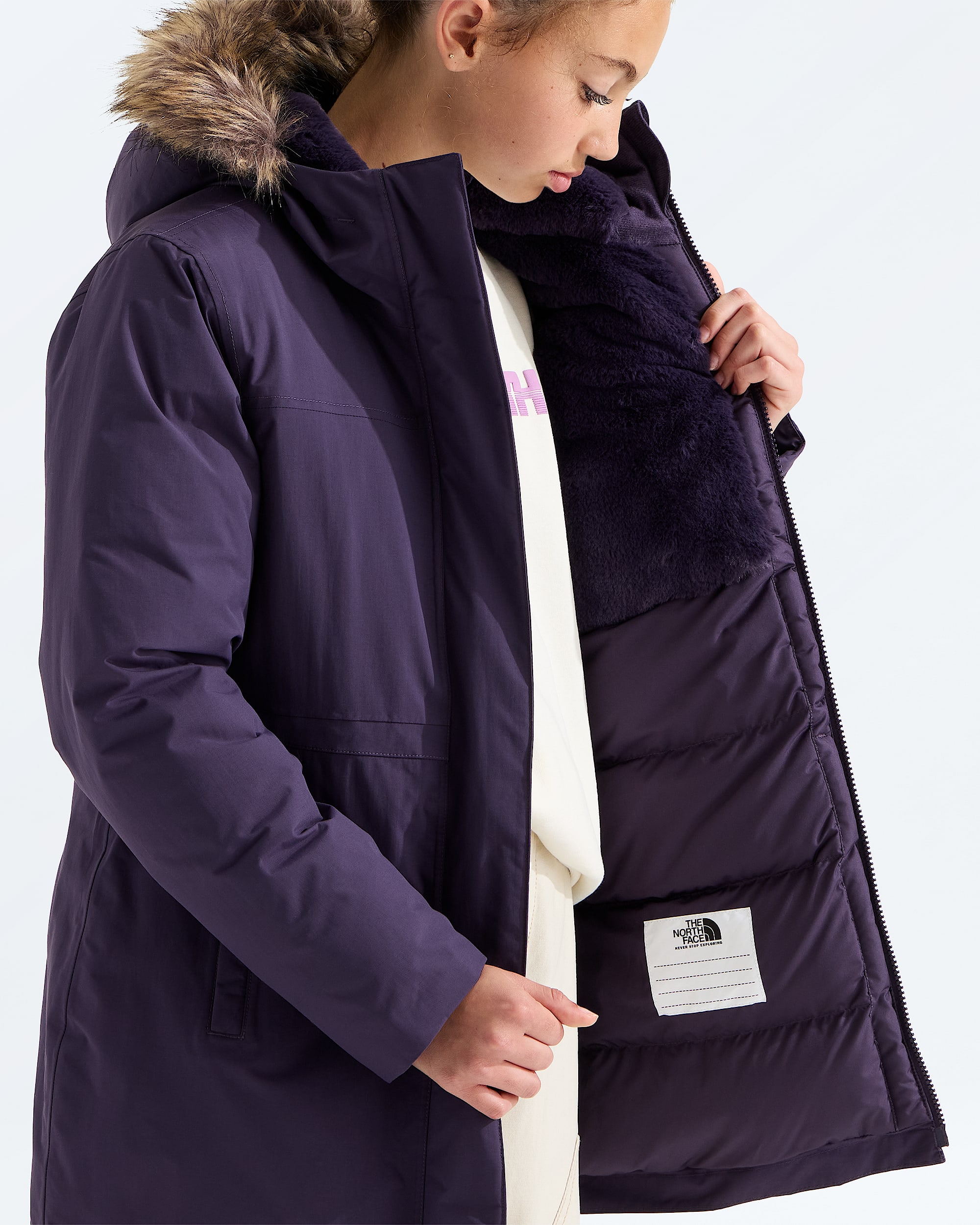 Parka Arctic pour filles TNF MODELINT