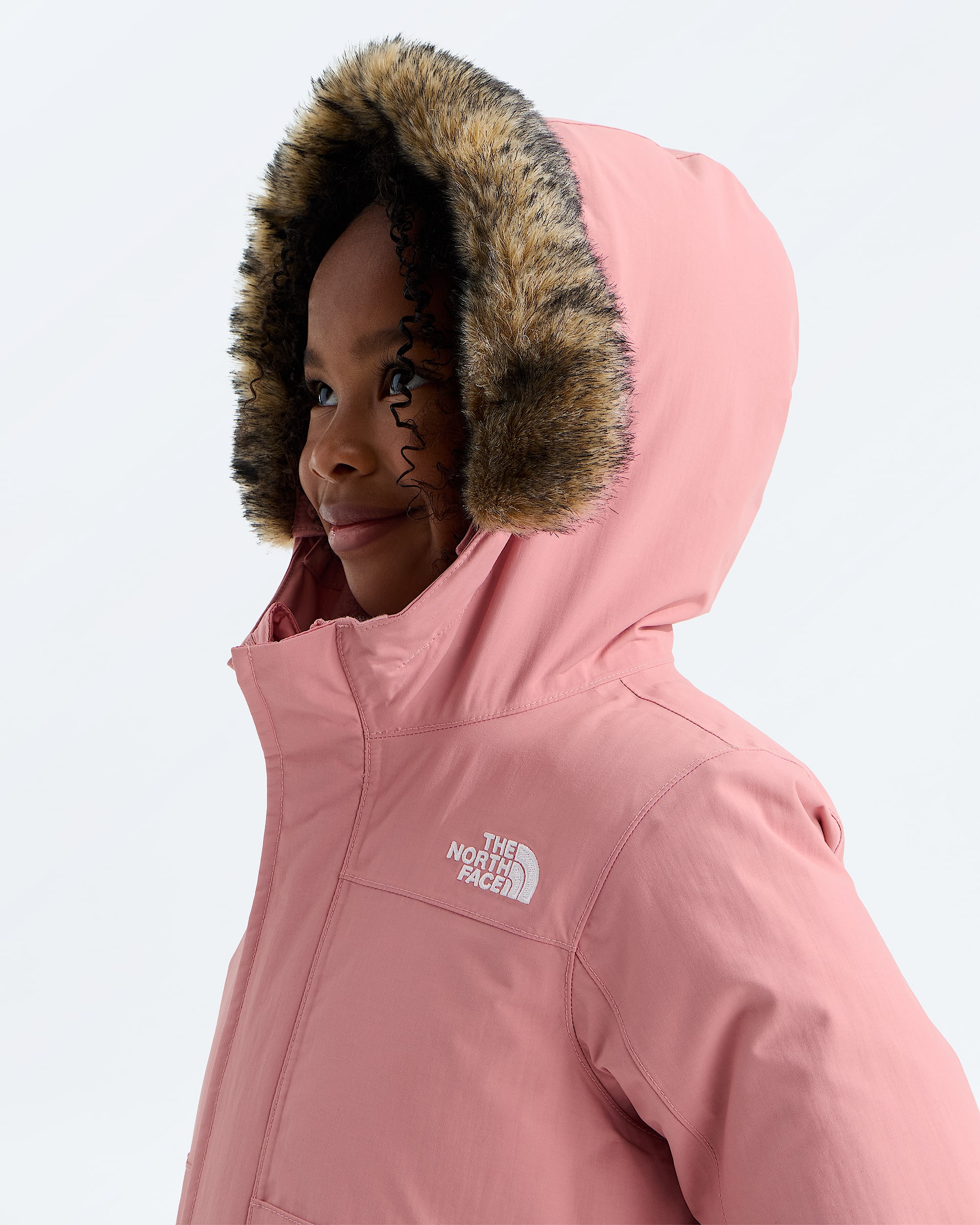 Parka Arctic pour enfants TNF MODELHOOD2
