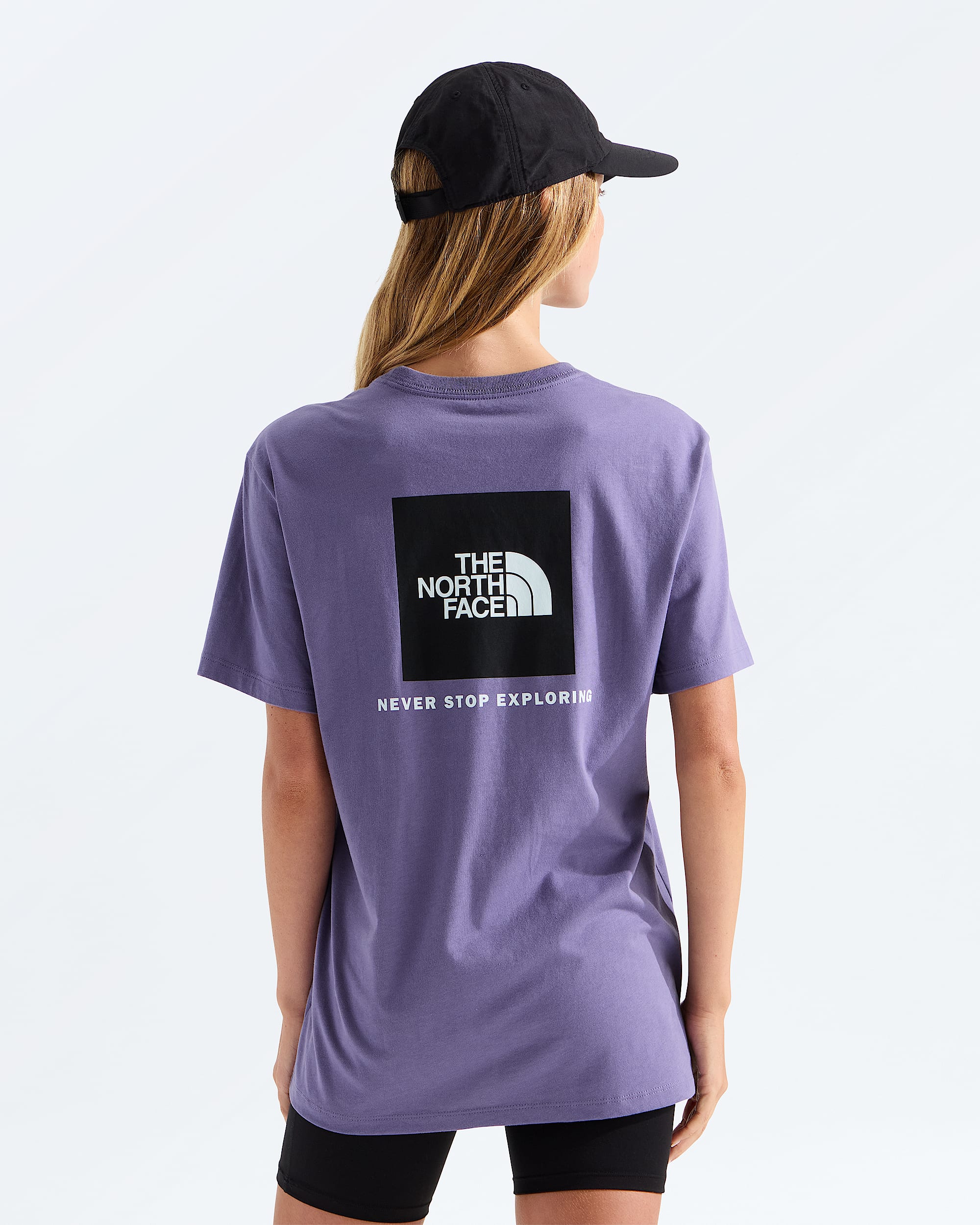 Womens Evolution Box NSE Relaxed ShortSleeve Tee TNF Main