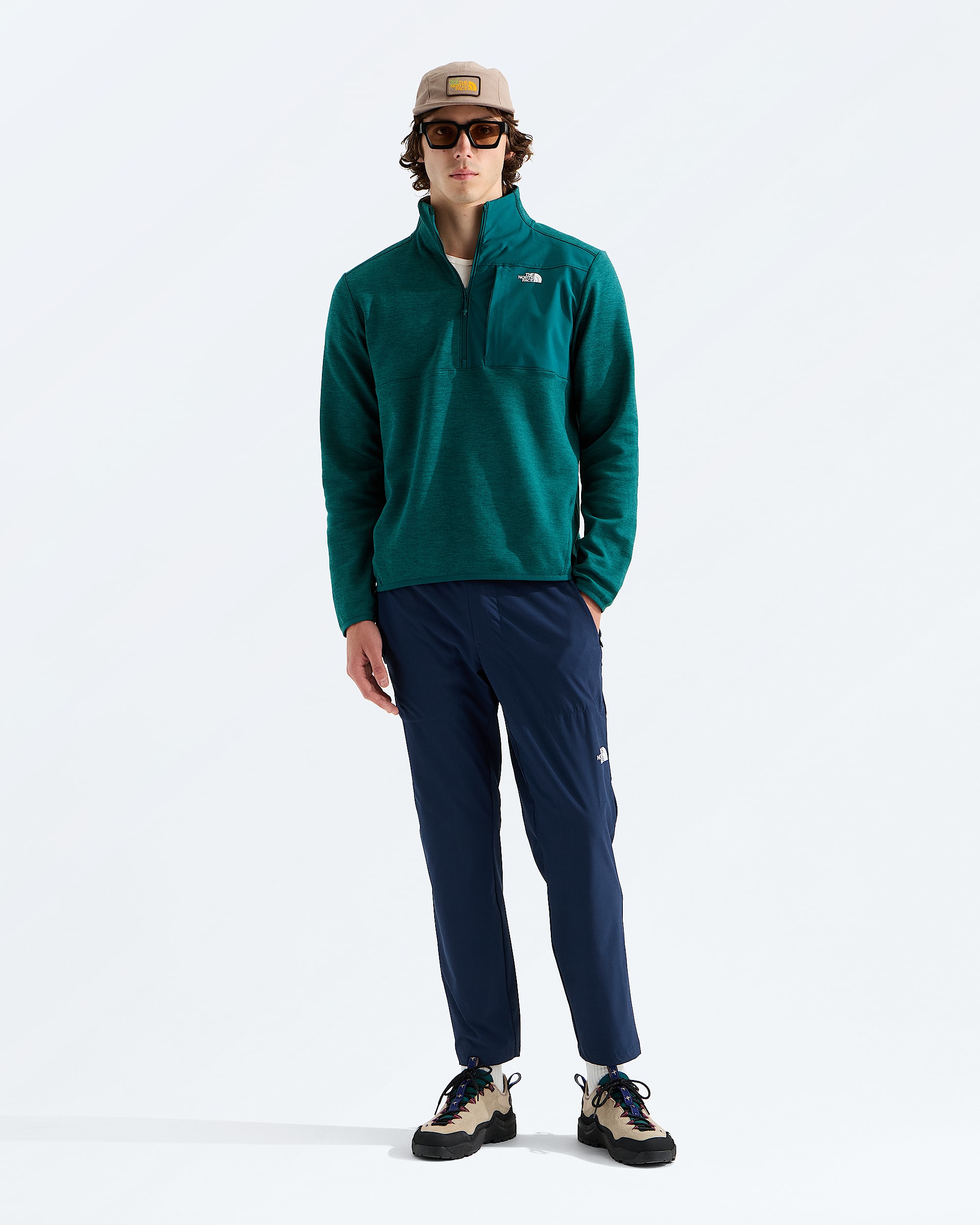Haut en molleton TNF Performance  demiglissire pour hommes TNF HERO2