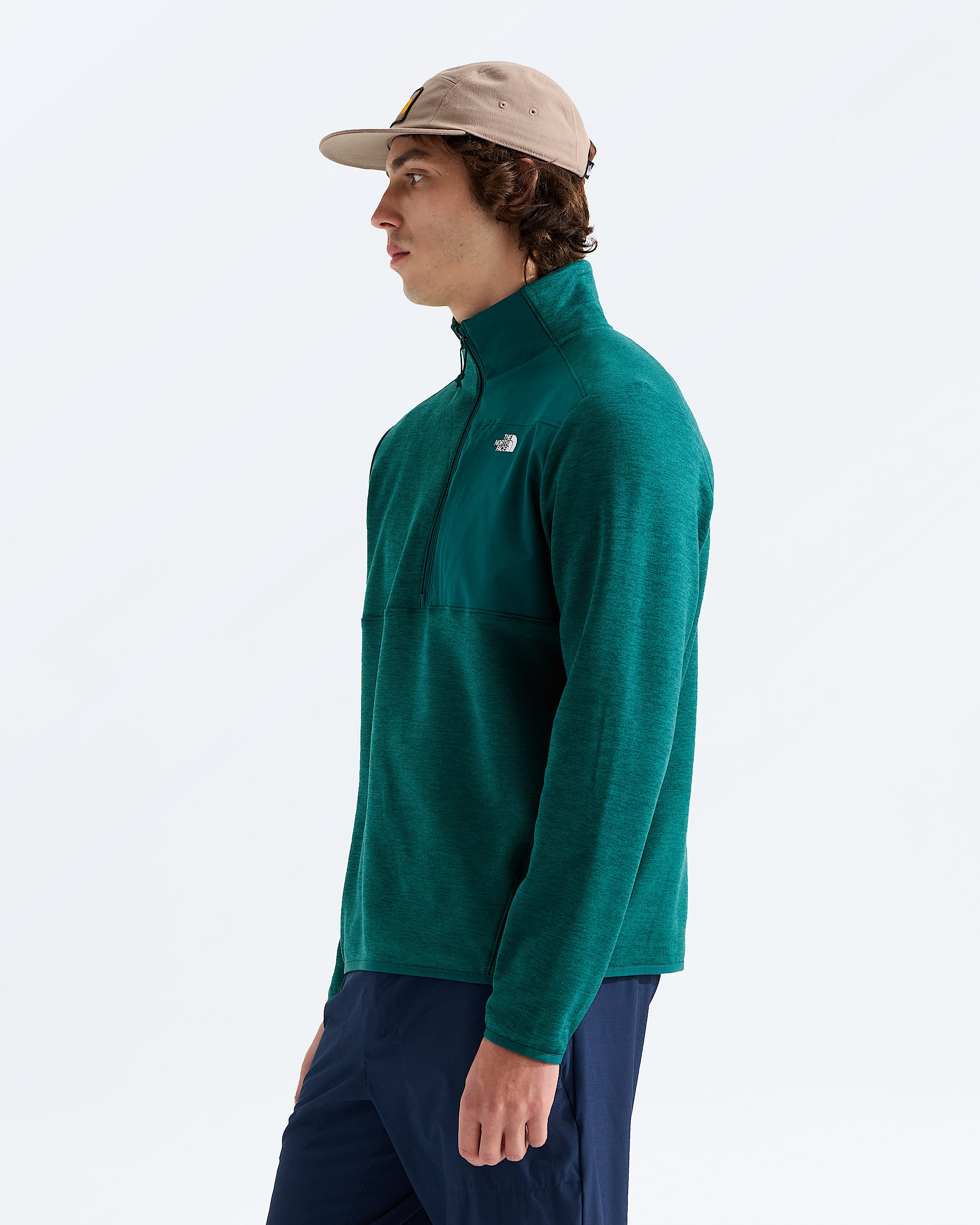 Haut en molleton TNF Performance  demiglissire pour hommes TNF MODEL34