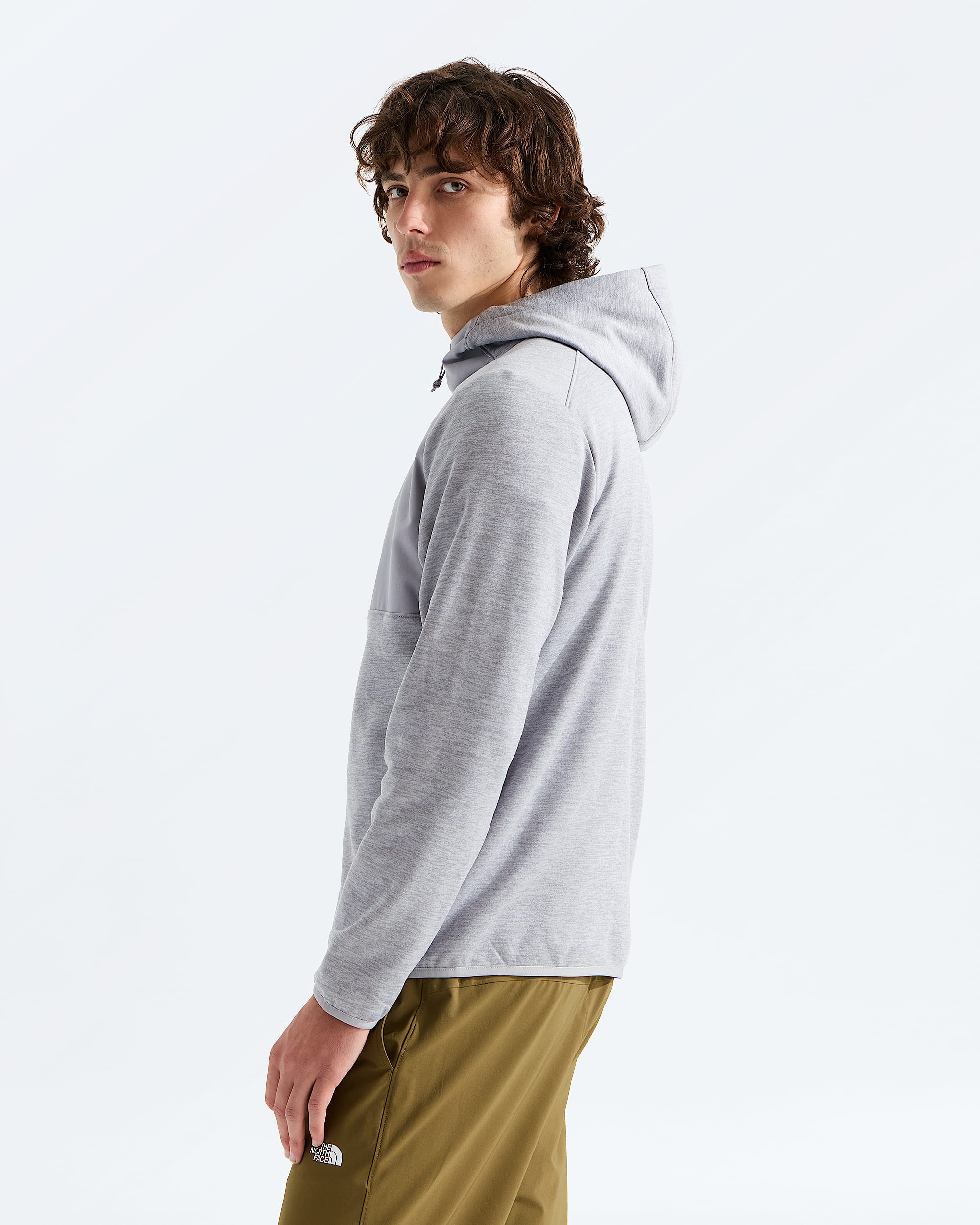 Mens TNF Performance Fleece FullZip Hoodie TNF MODEL34