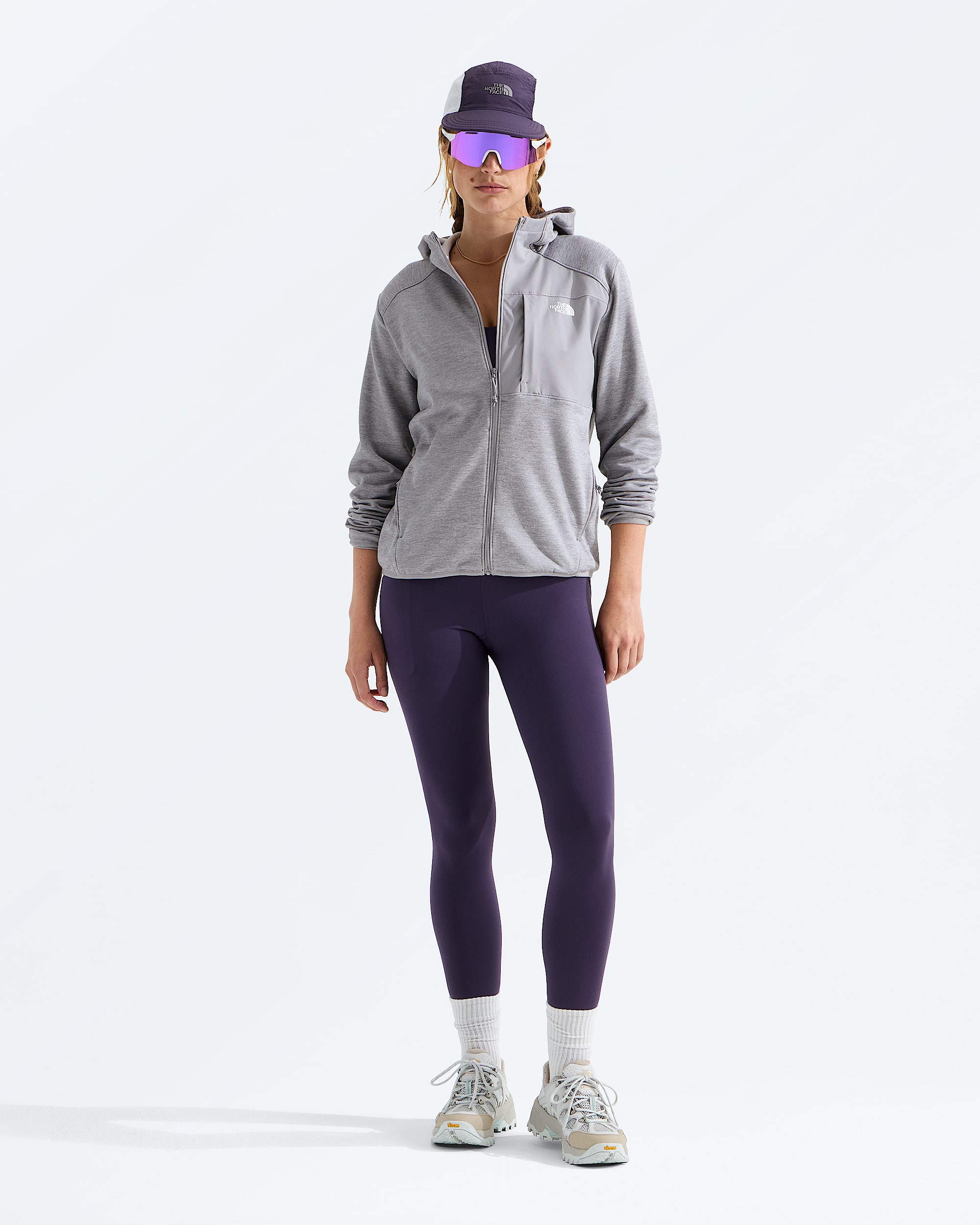 Womens TNF Performance Fleece FullZip Hoodie TNF HERO2