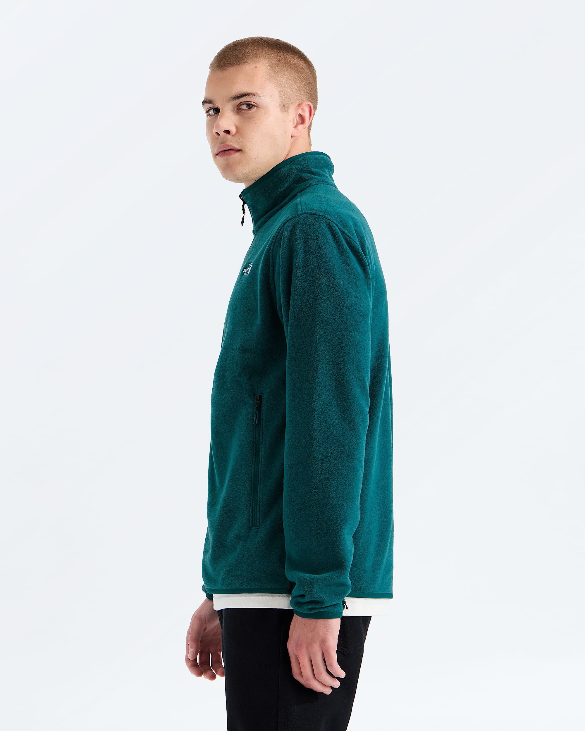 Mens Glacier Fleece Jacket TNF MODEL34