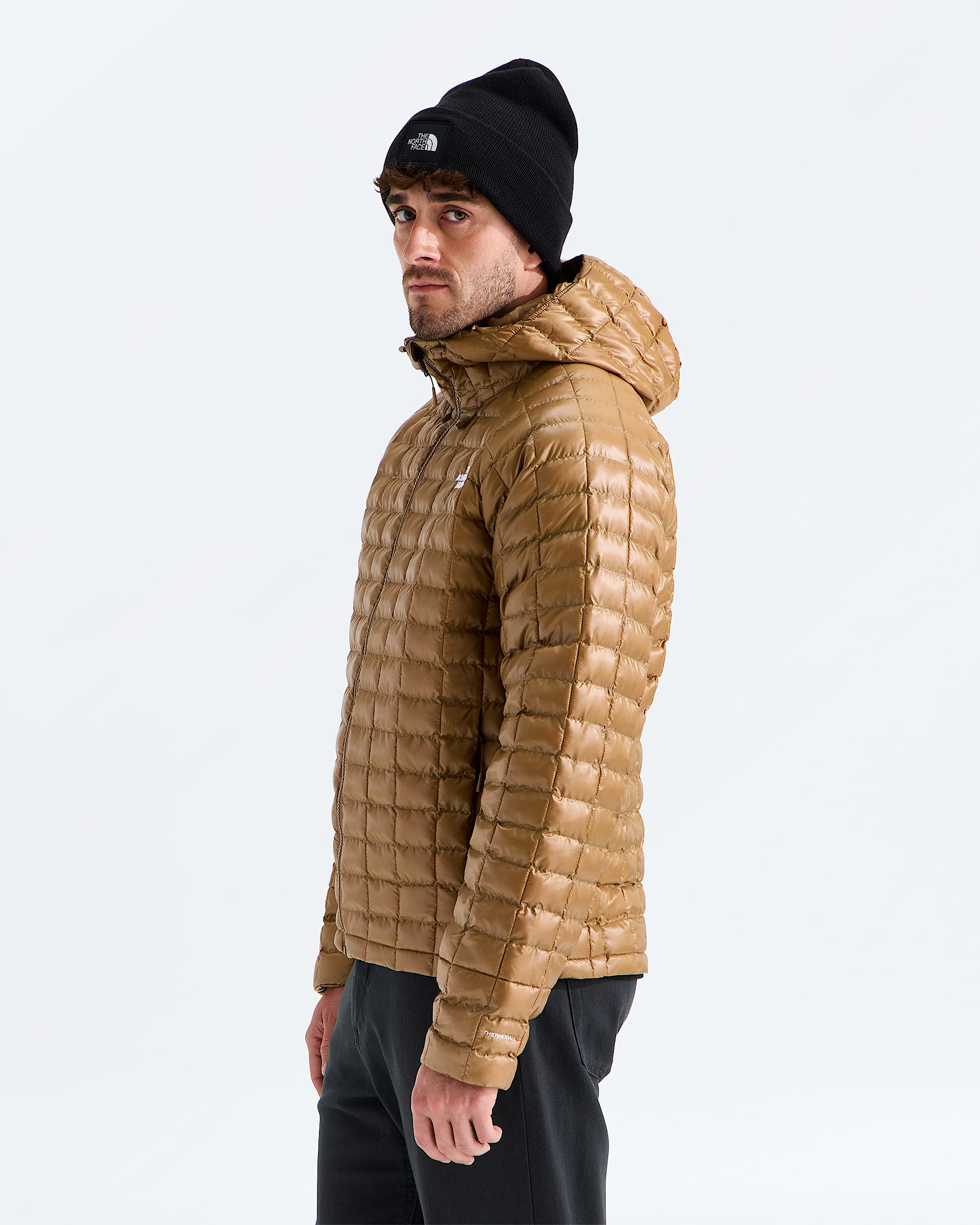 Mens THERMOBALL Hooded Jacket TNF MODEL34