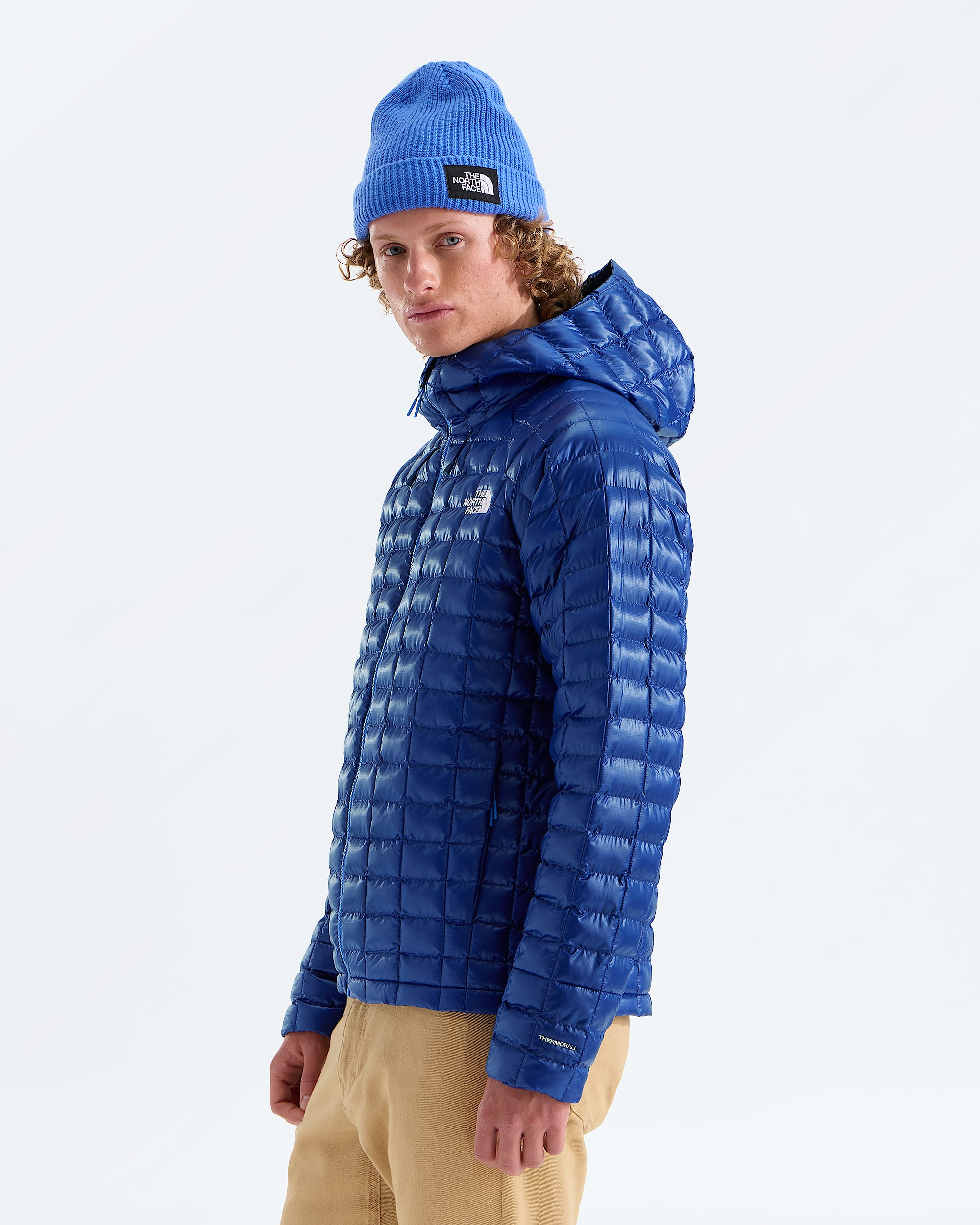 Mens THERMOBALL Hooded Jacket TNF MODEL34