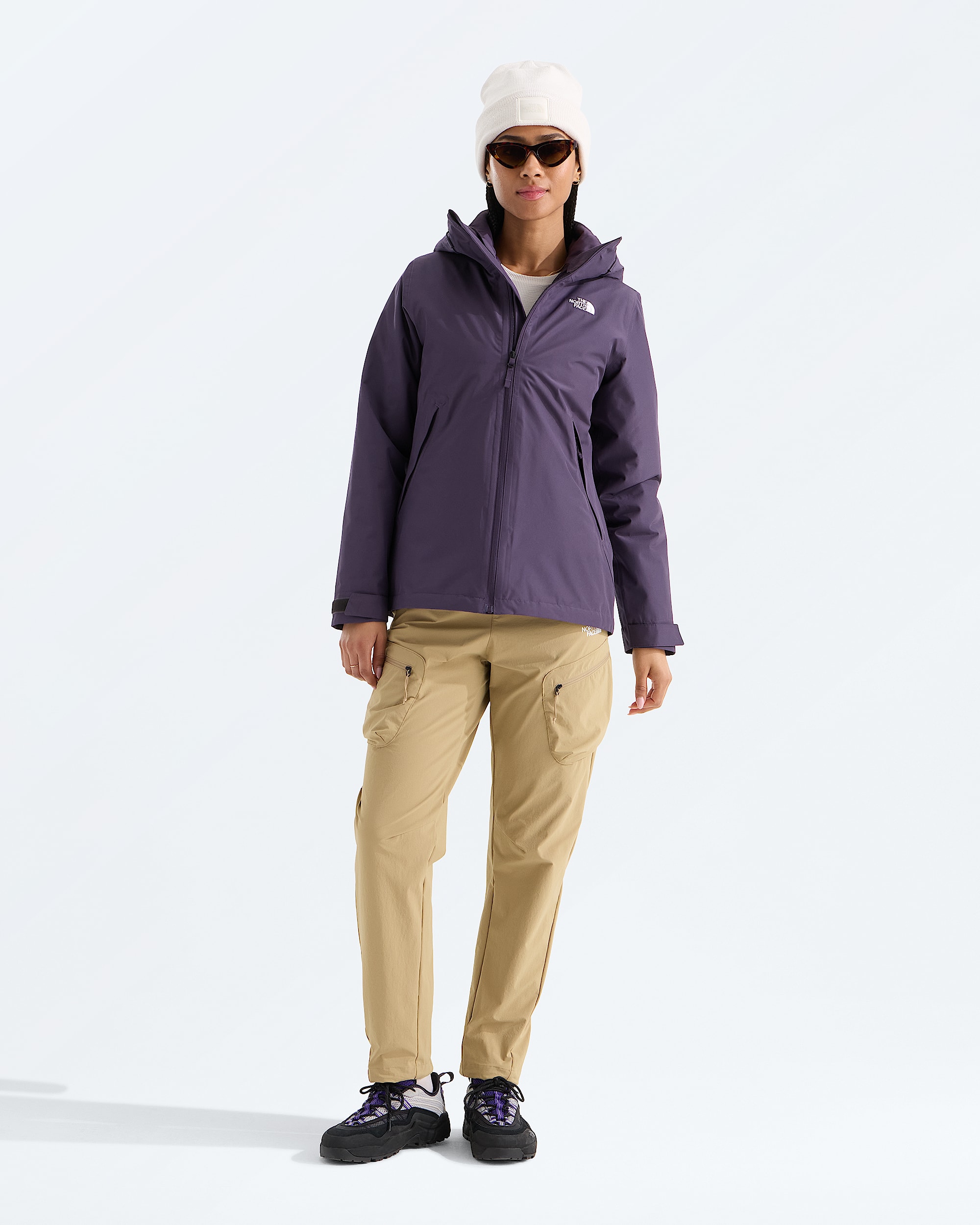 Manteau  capuchon Carto Mono Triclimate pour femmes TNF HERO2