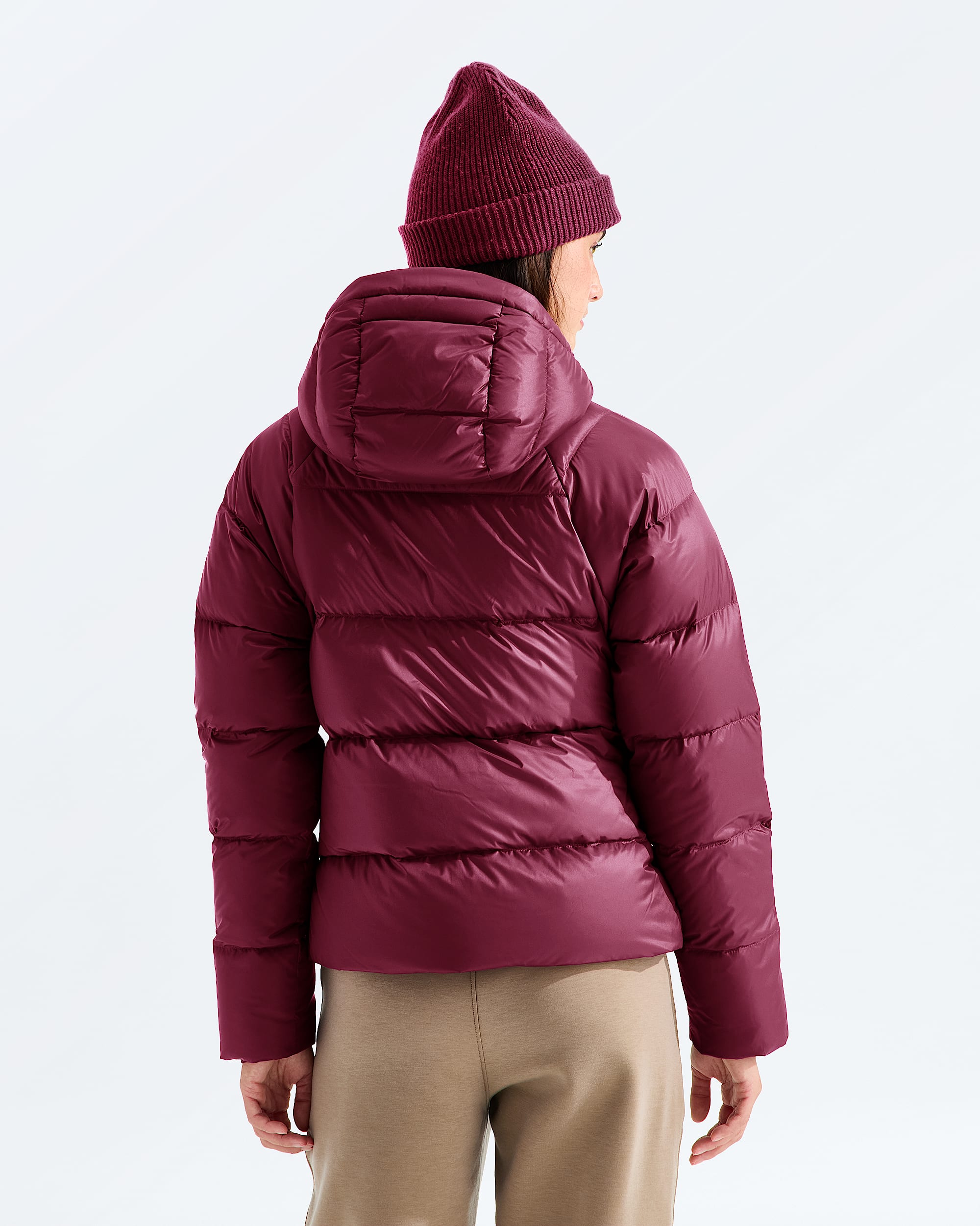 Womens Hydrenalite City Down Hooded Jacket TNF BACK