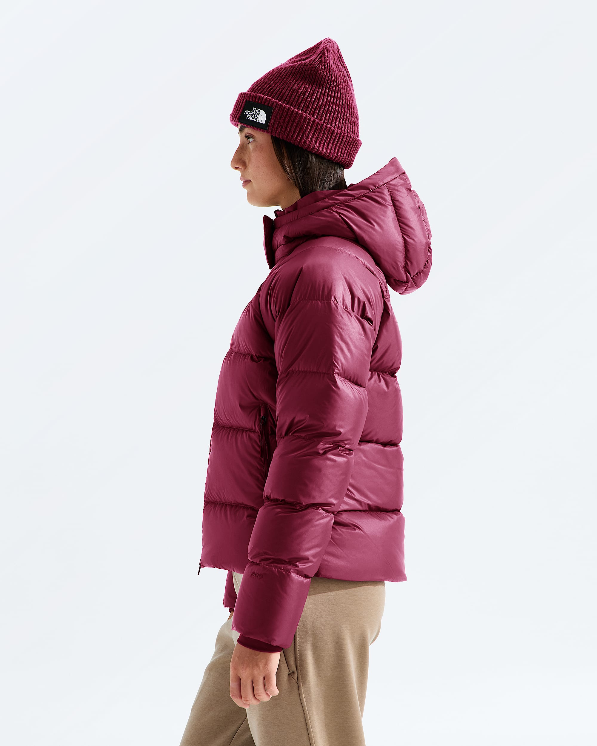 Womens Hydrenalite City Down Hooded Jacket TNF MODEL34