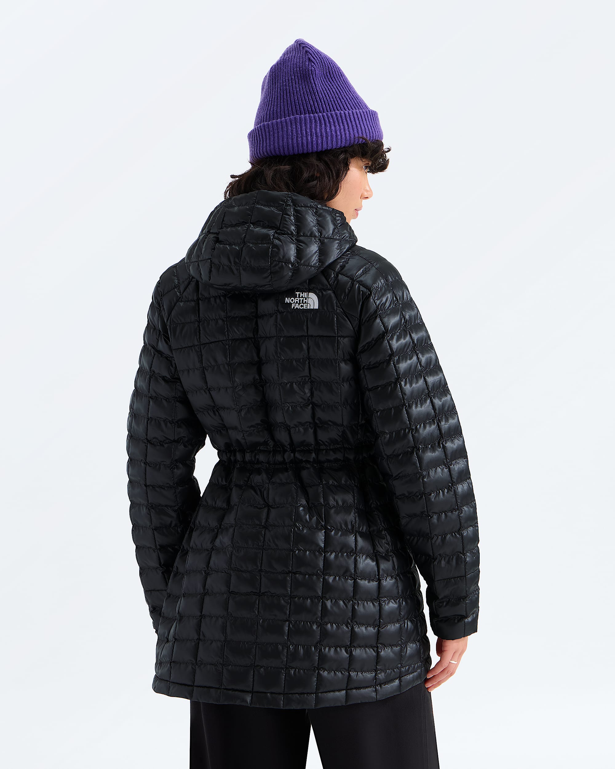 Womens THERMOBALL Hooded Parka TNF BACK