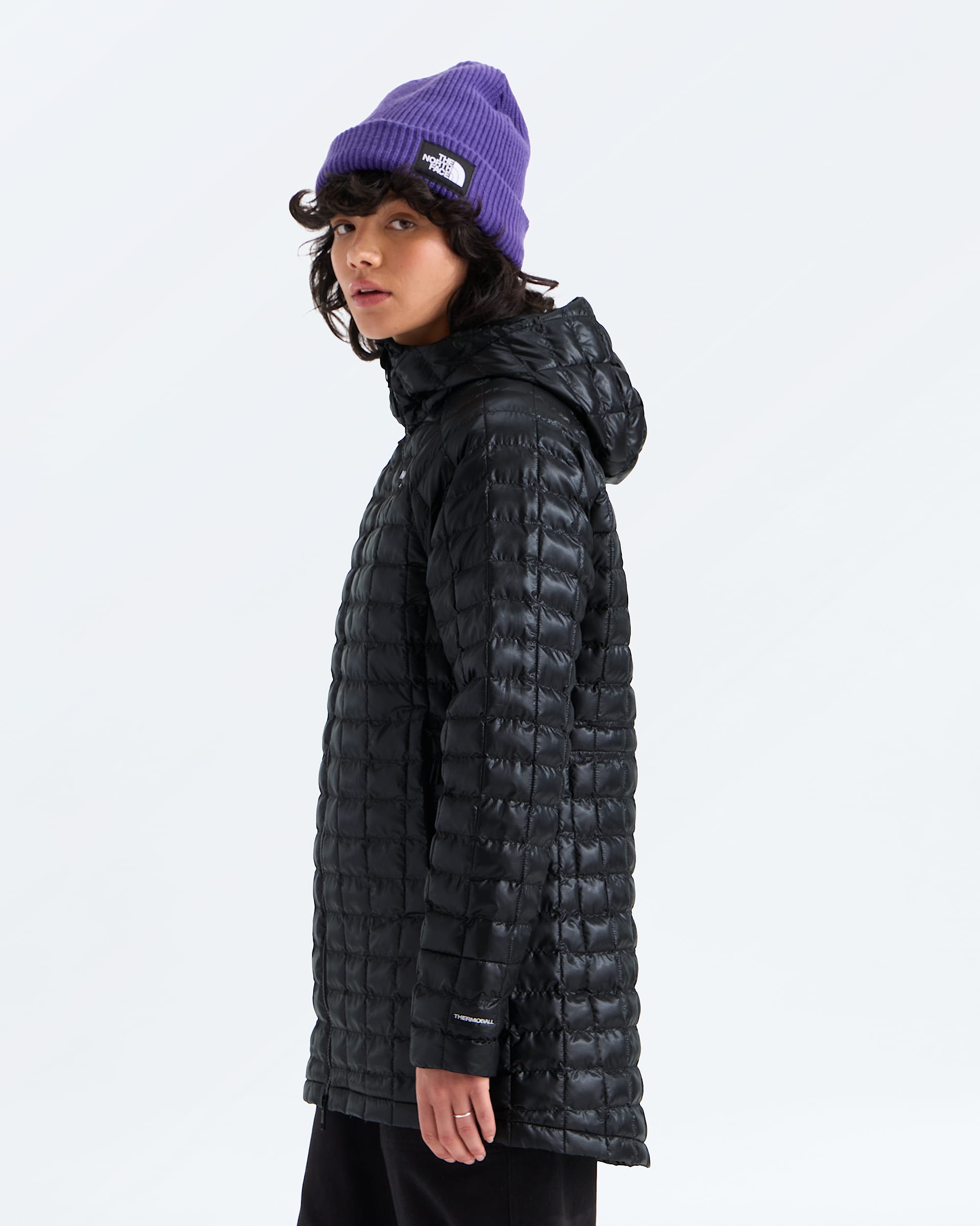 Womens THERMOBALL Hooded Parka TNF MODEL34