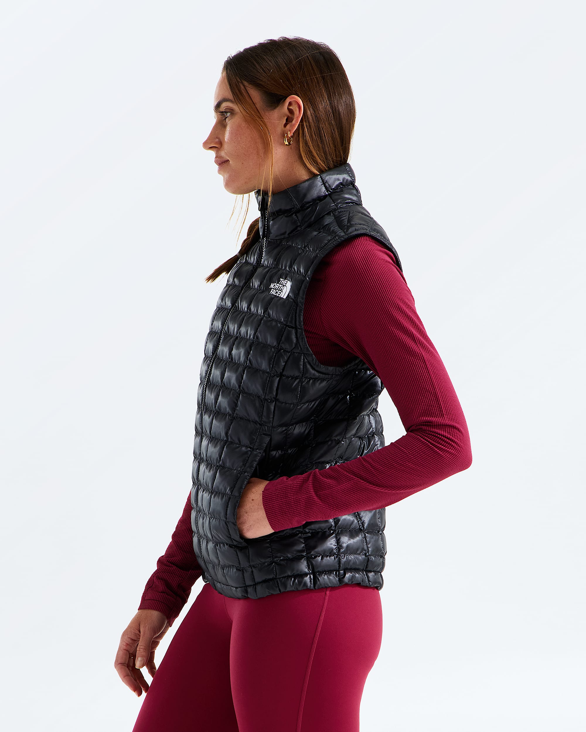 Womens THERMOBALL Vest TNF MODEL34