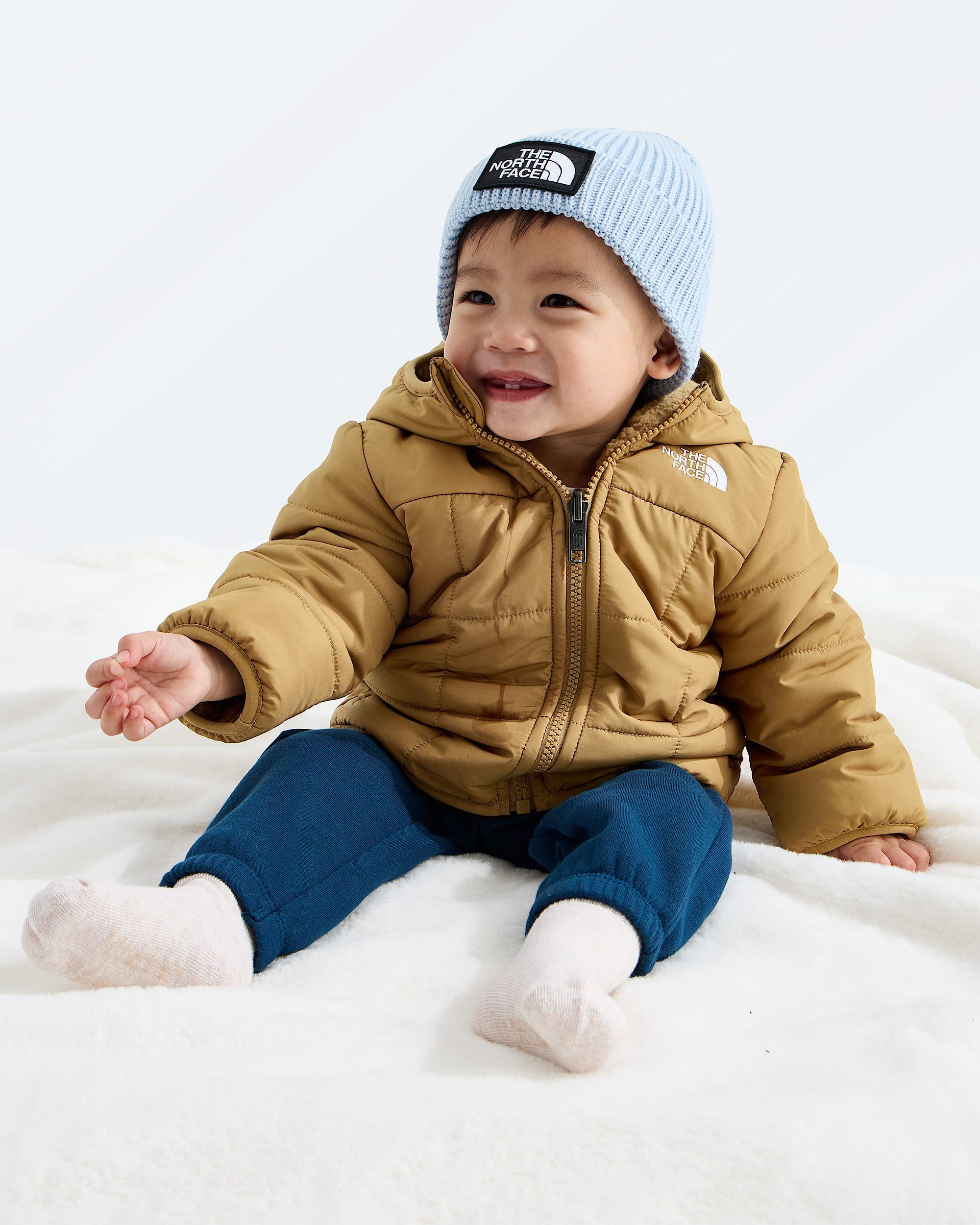 Baby Boys Reversible Shasta FullZip Hooded Jacket TNF Main
