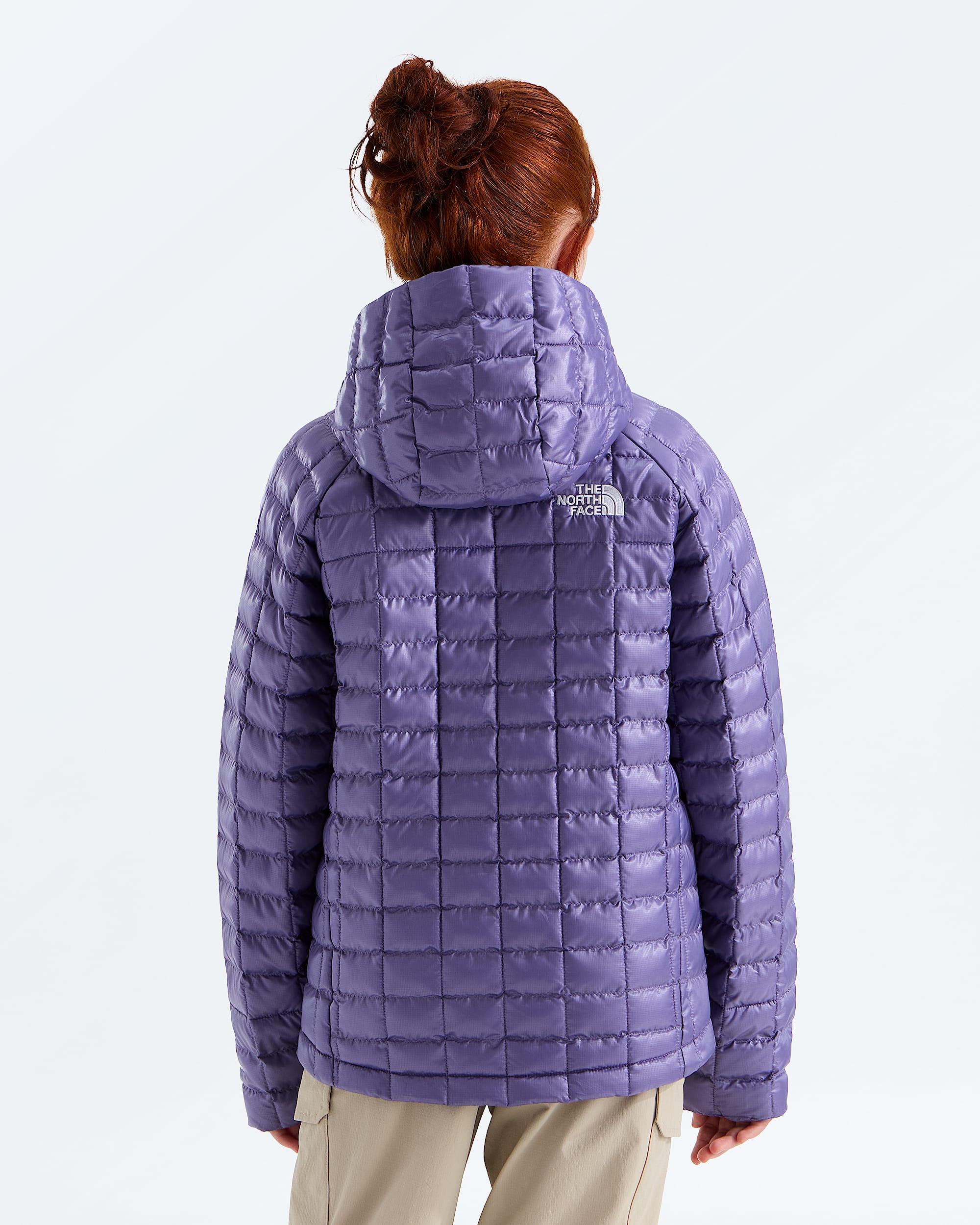 Boys  Girls THERMOBALL Hooded Jacket TNF BACK