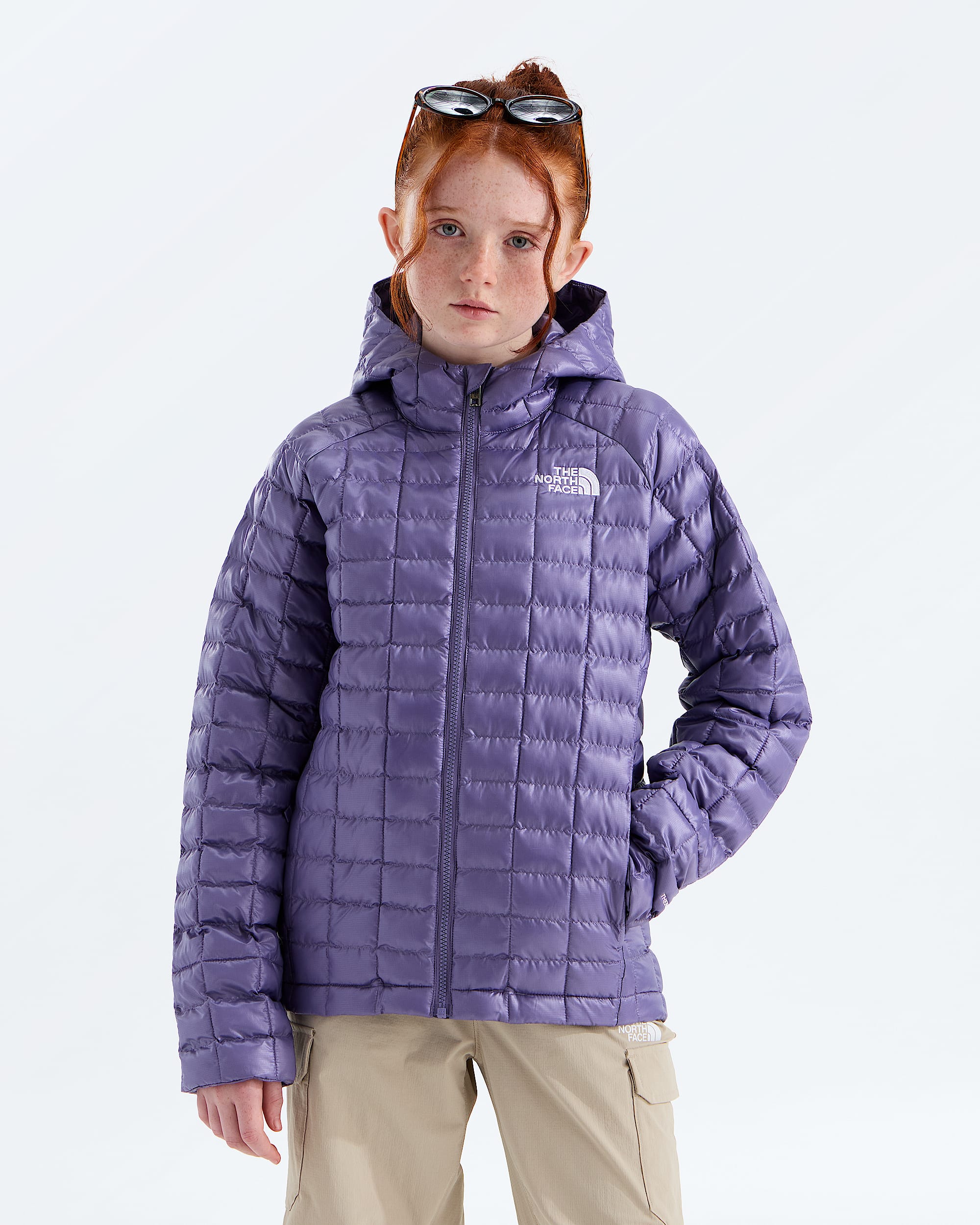 Boys  Girls THERMOBALL Hooded Jacket TNF HERO2