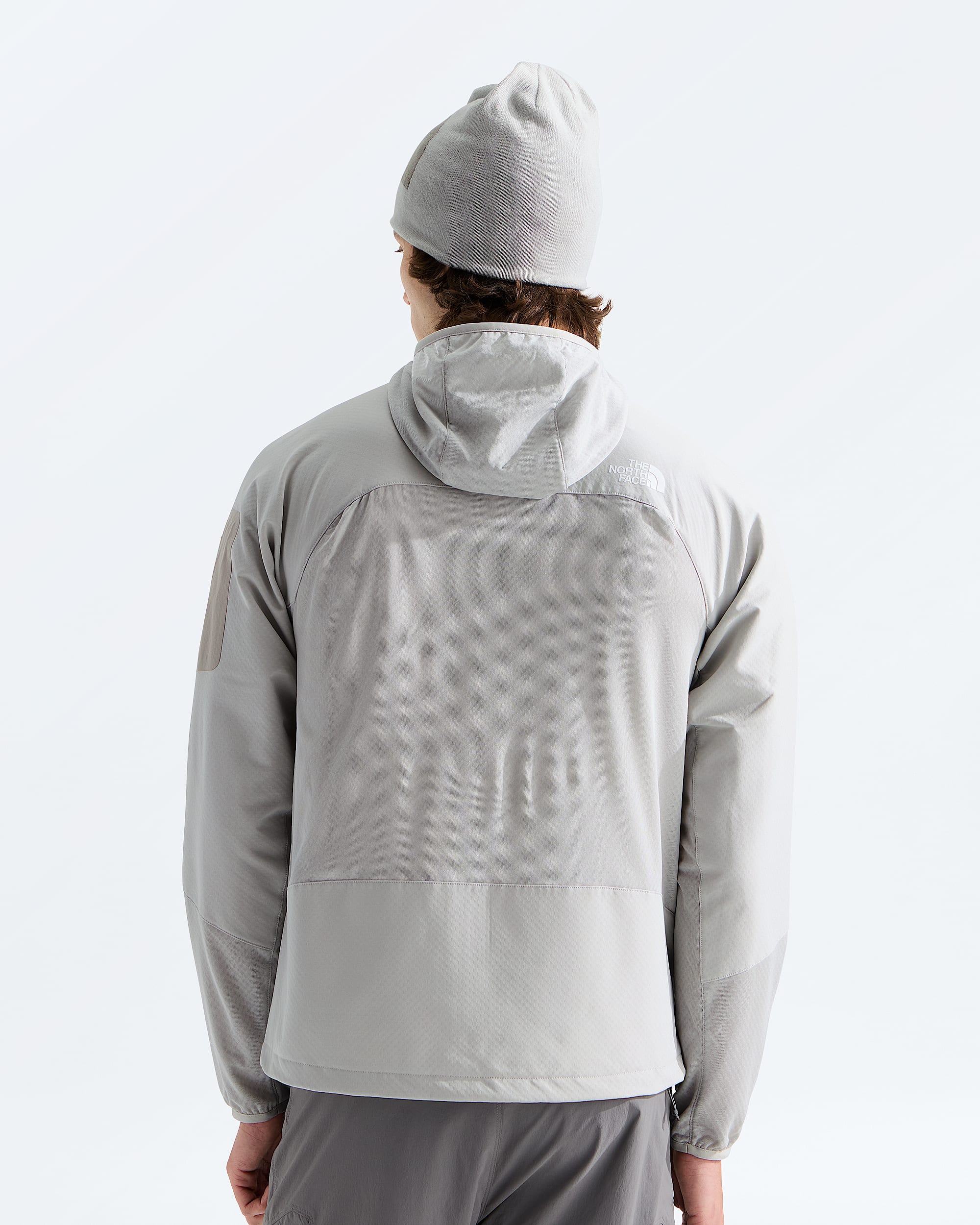 Mens Tek Approach FUTUREFLEECE Hooded Jacket TNF BACK