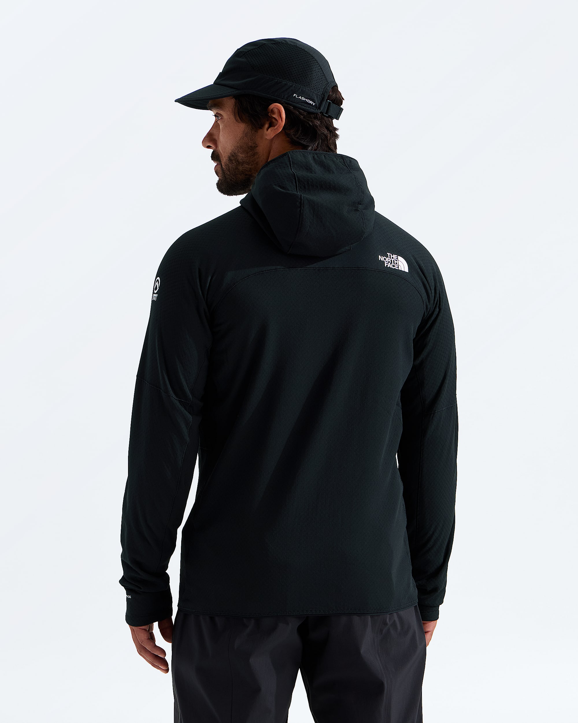 Mens Summit FUTUREFLEECE Full Zip Hoodie TNF BACK