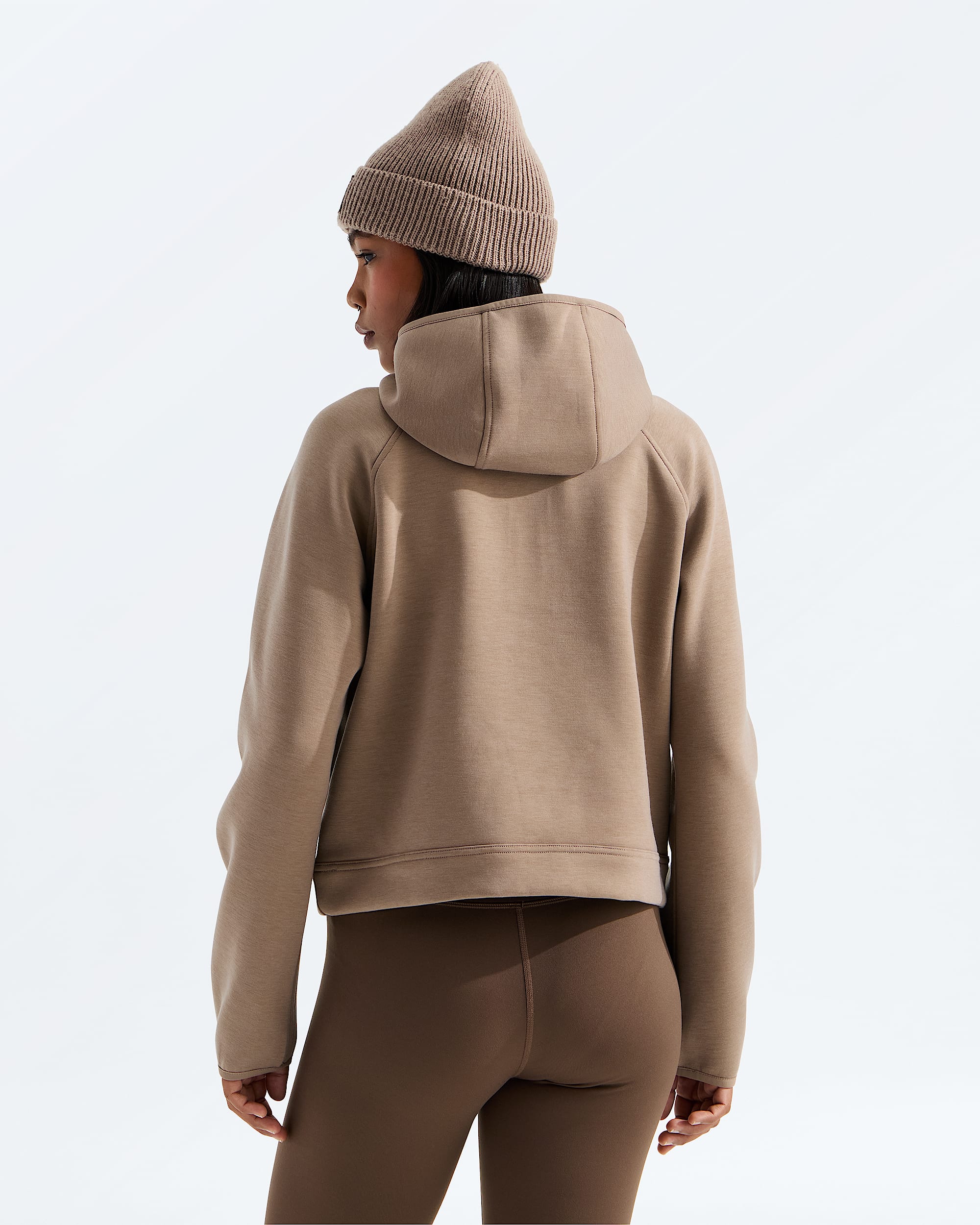Womens Jaida Zip Hoodie TNF BACK