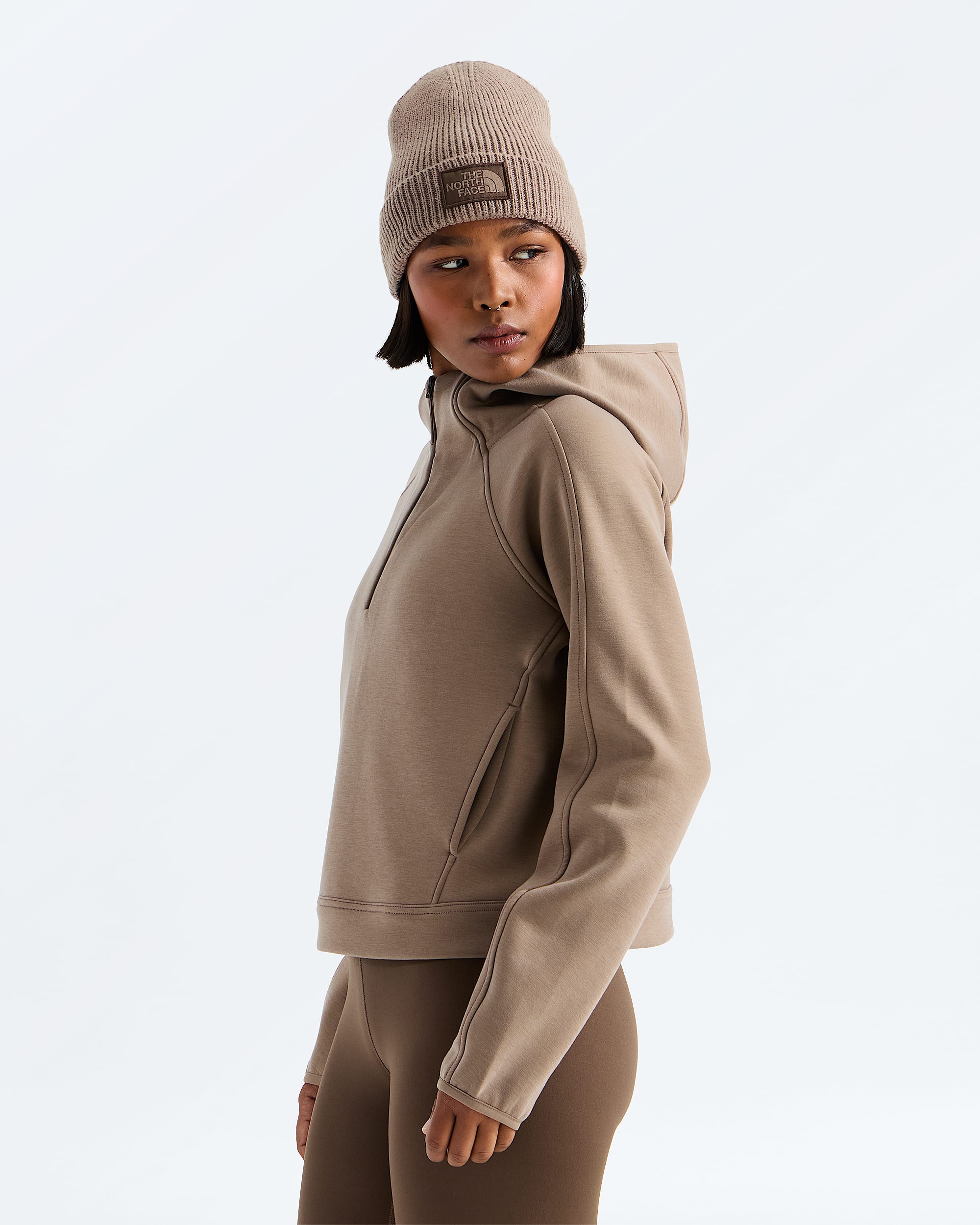 Womens Jaida Zip Hoodie TNF MODEL34