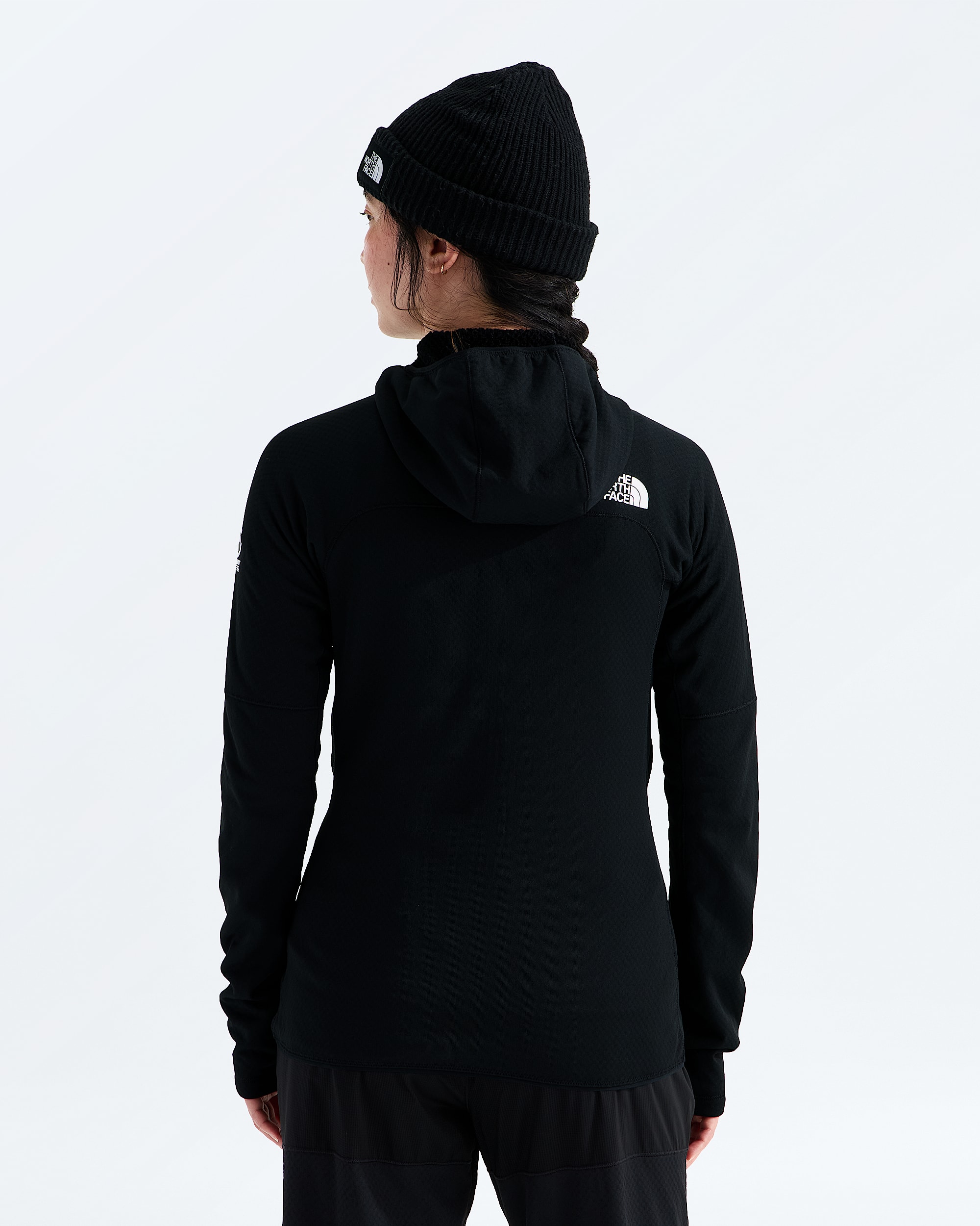 Womens Summit FUTUREFLEECE Full Zip Hoodie TNF BACK