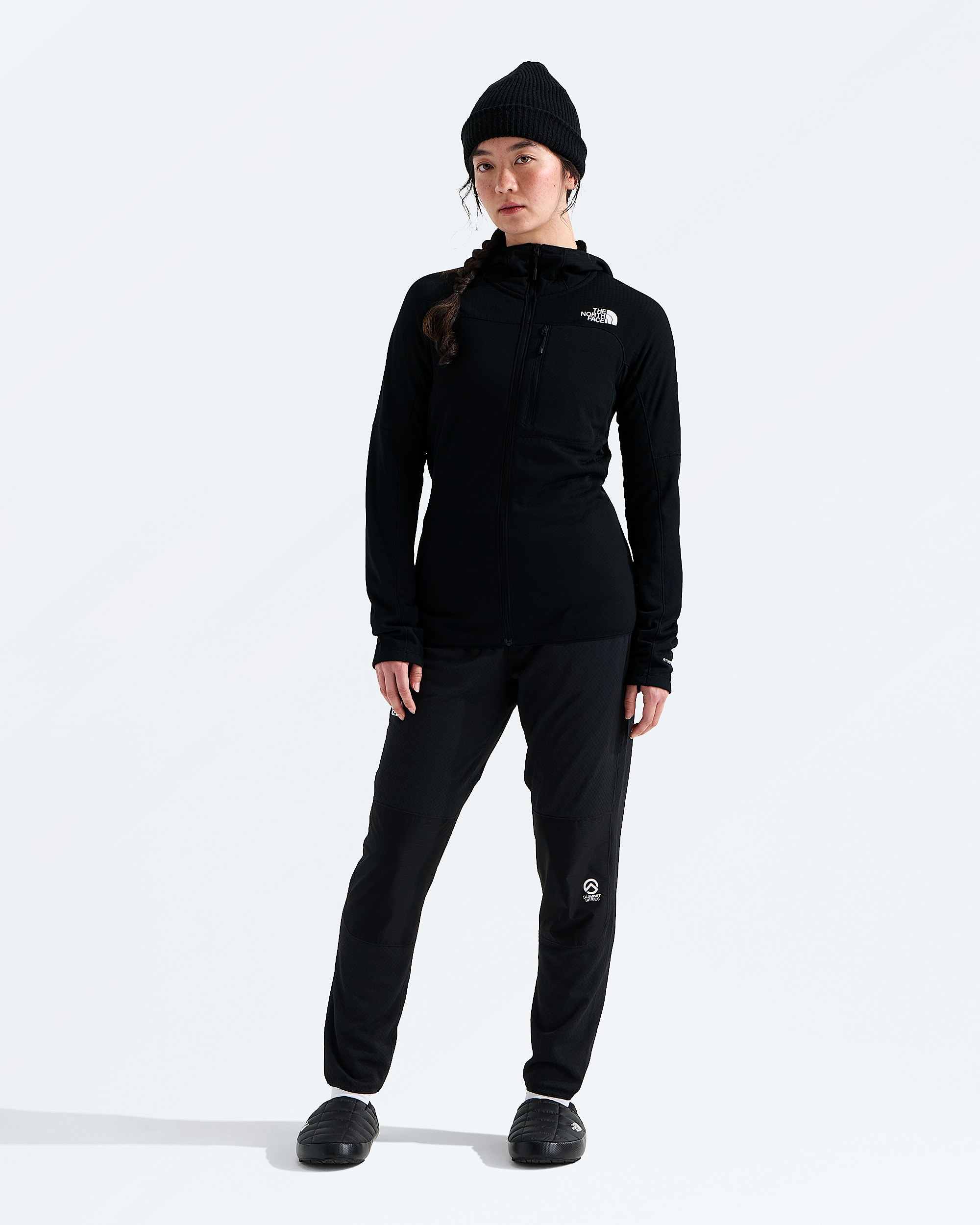 Womens Summit FUTUREFLEECE Full Zip Hoodie TNF HERO2