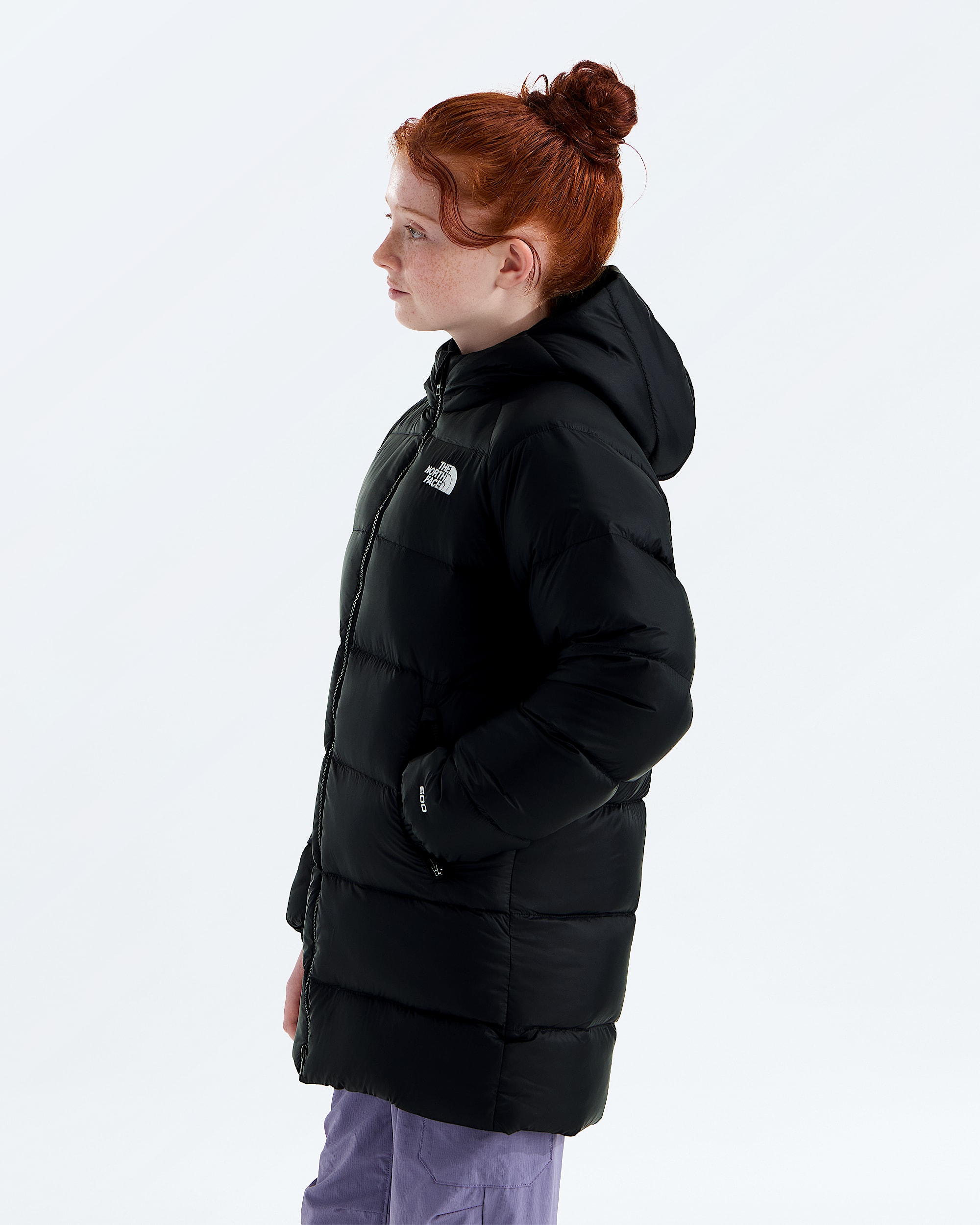 Boys  Girls Hydrenalite Down Hooded Parka TNF MODEL34