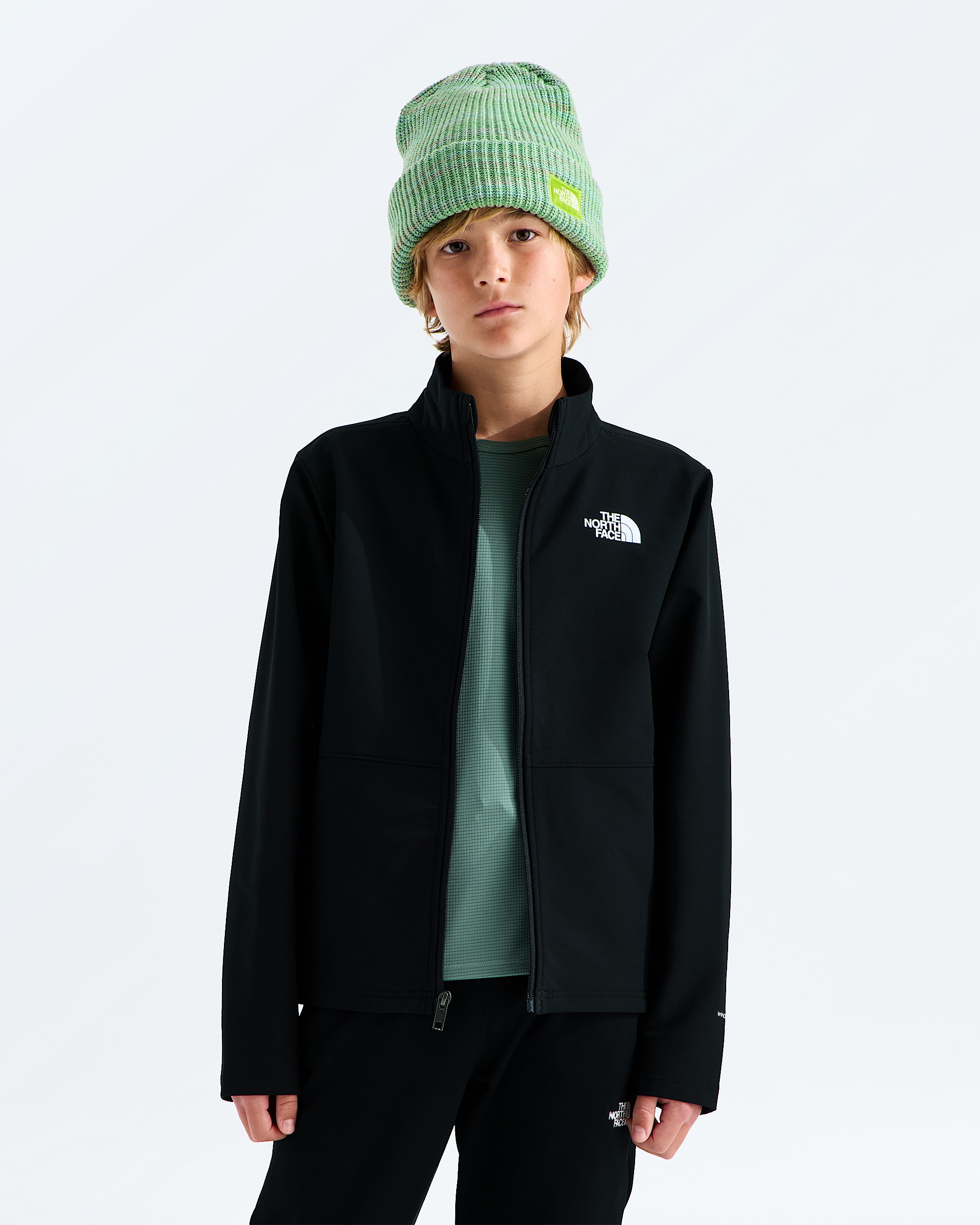 Manteau  coquille souple Perlino pour garons et filles TNF HERO2