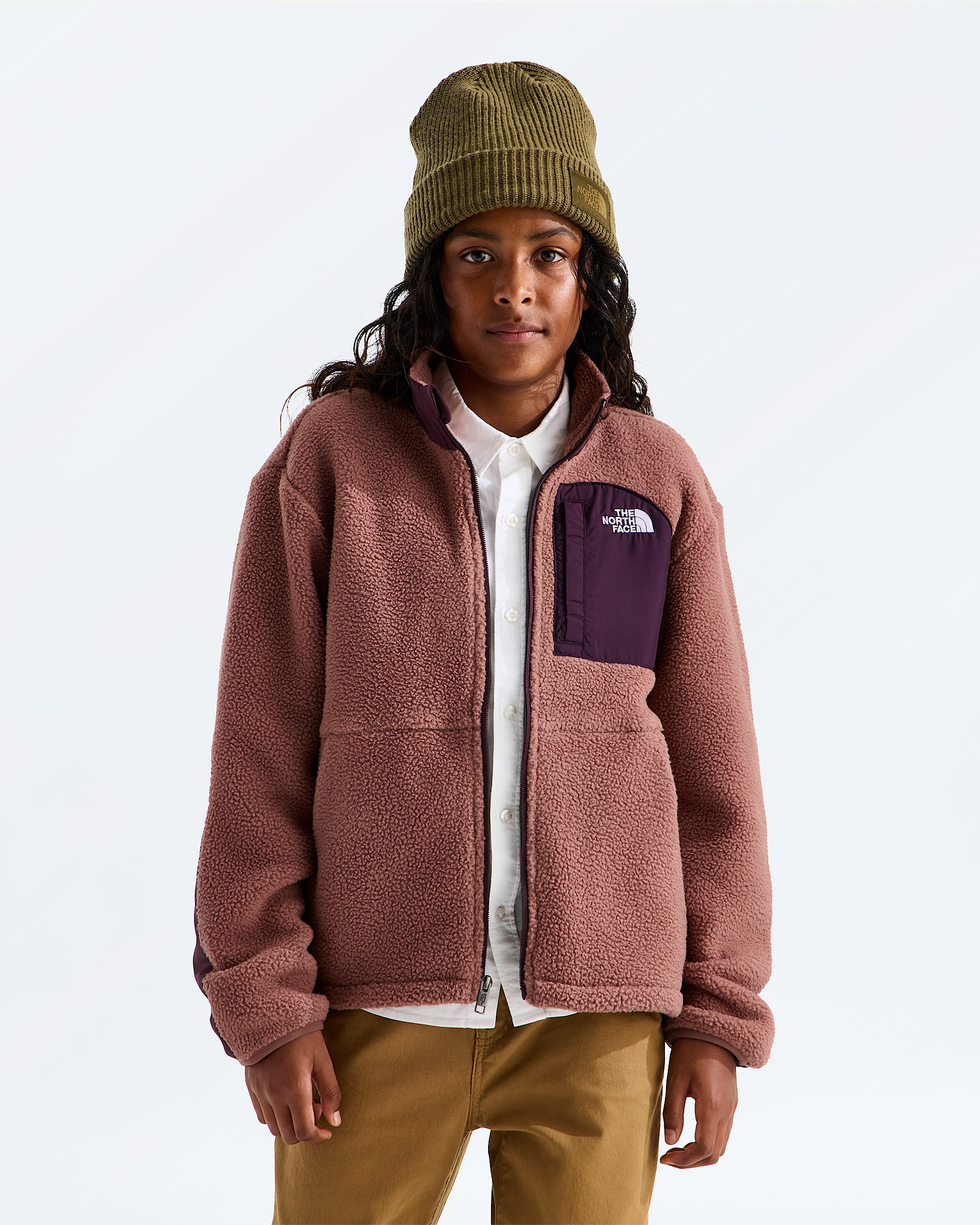 Boys Yumiori Off Peak FullZip Jacket TNF Main