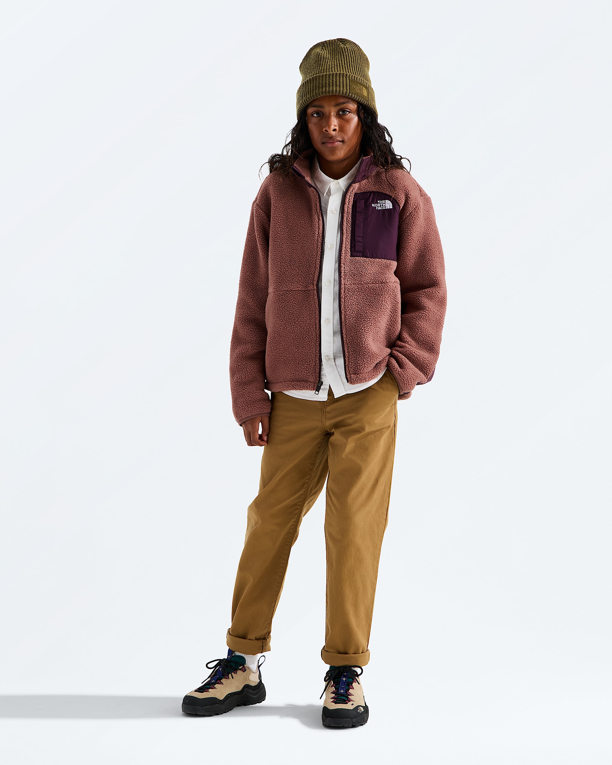 Boys Yumiori Off Peak FullZip Jacket TNF HERO2
