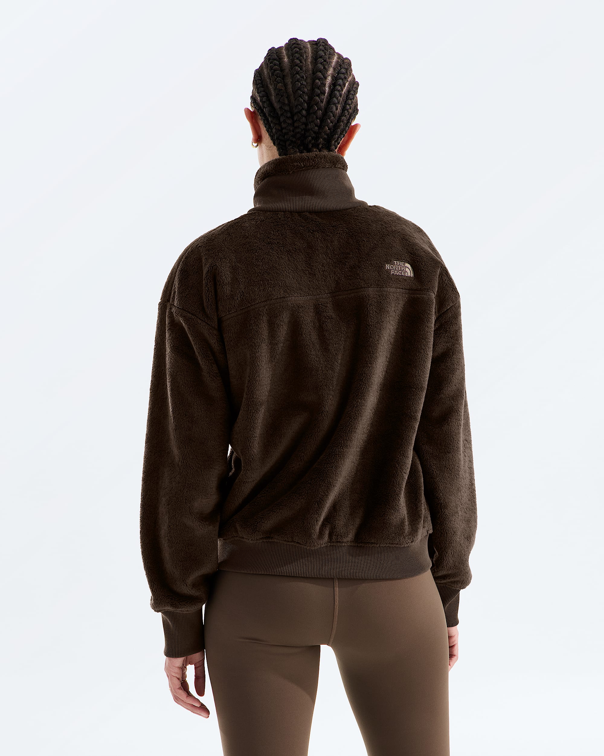 Veste polaire Luxe Osito  fermeture clair intgrale pour femmes TNF BACK