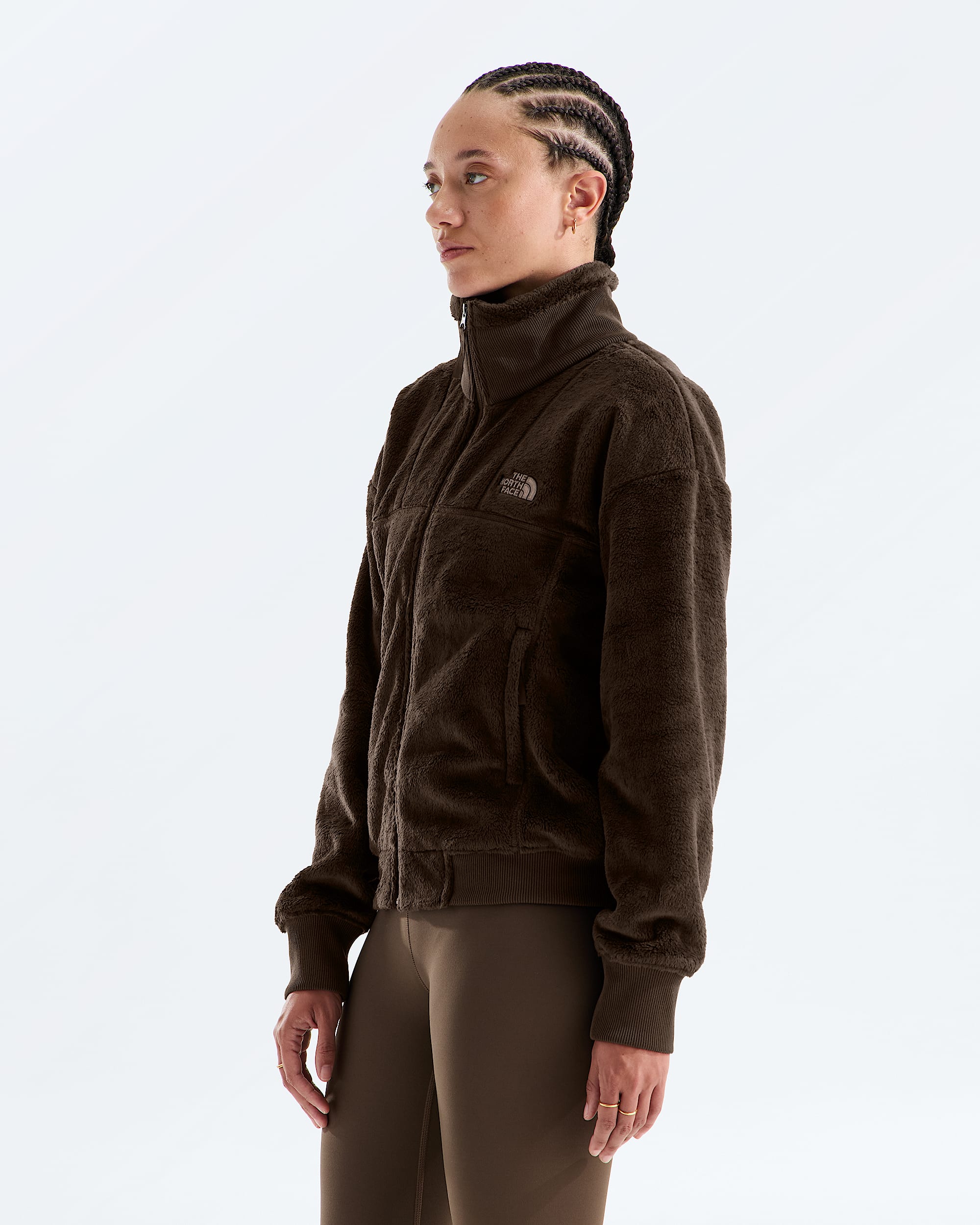 Veste polaire Luxe Osito  fermeture clair intgrale pour femmes TNF MODEL34