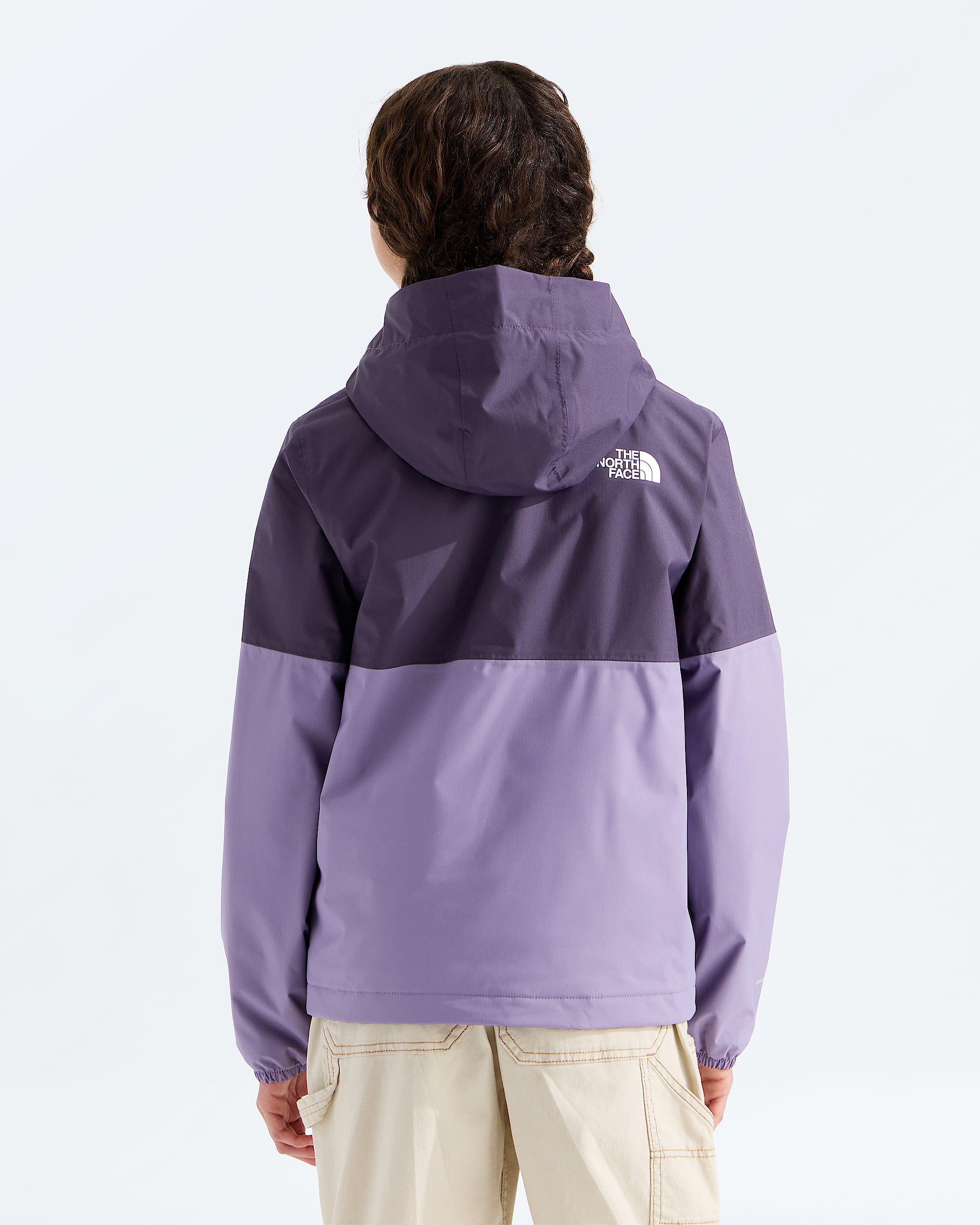Girls Warm Antora Rain Jacket TNF BACK