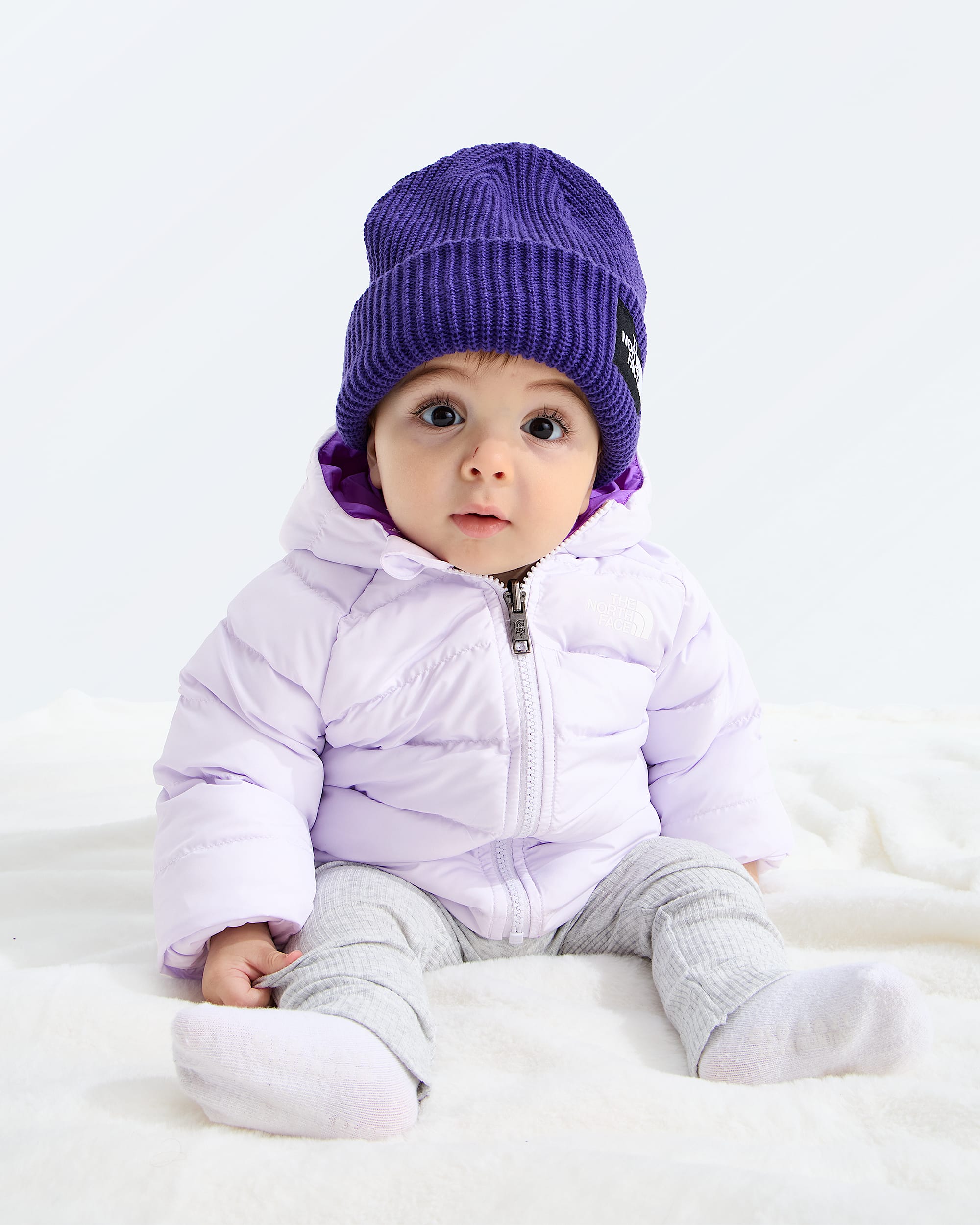 Veste  capuche rversible Perrito pour toutpetit TNF HERO