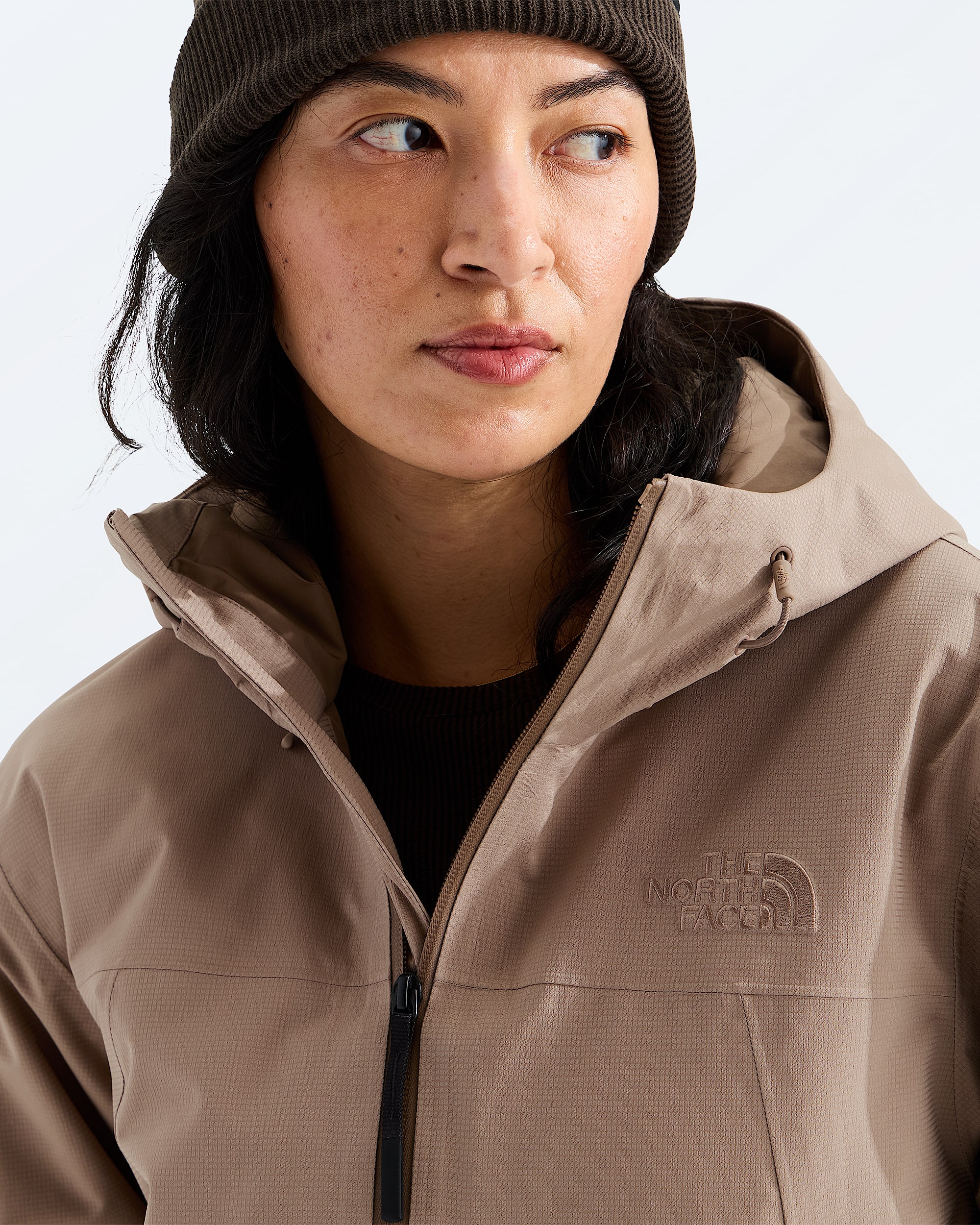 Womens TNF Range Lightweight Hooded Jacket TNF MODELCLOSE1