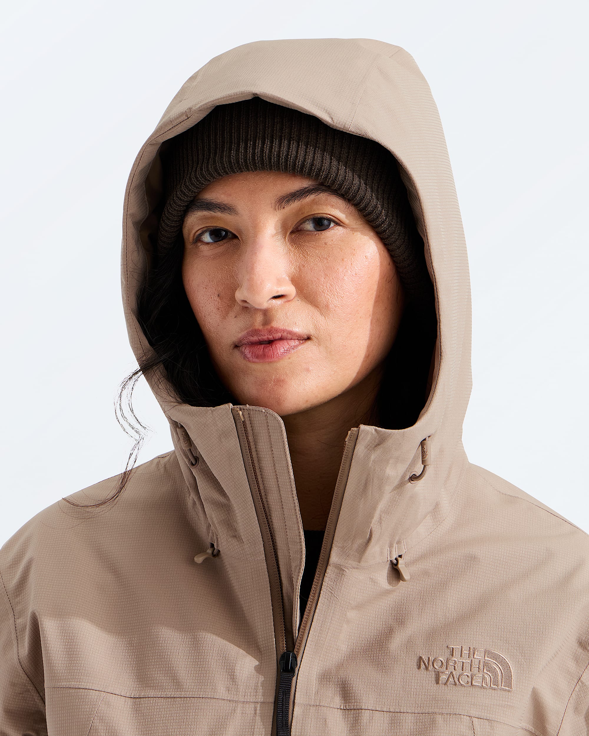 Womens TNF Range LT Hooded Jacket TNF MODELHOOD2