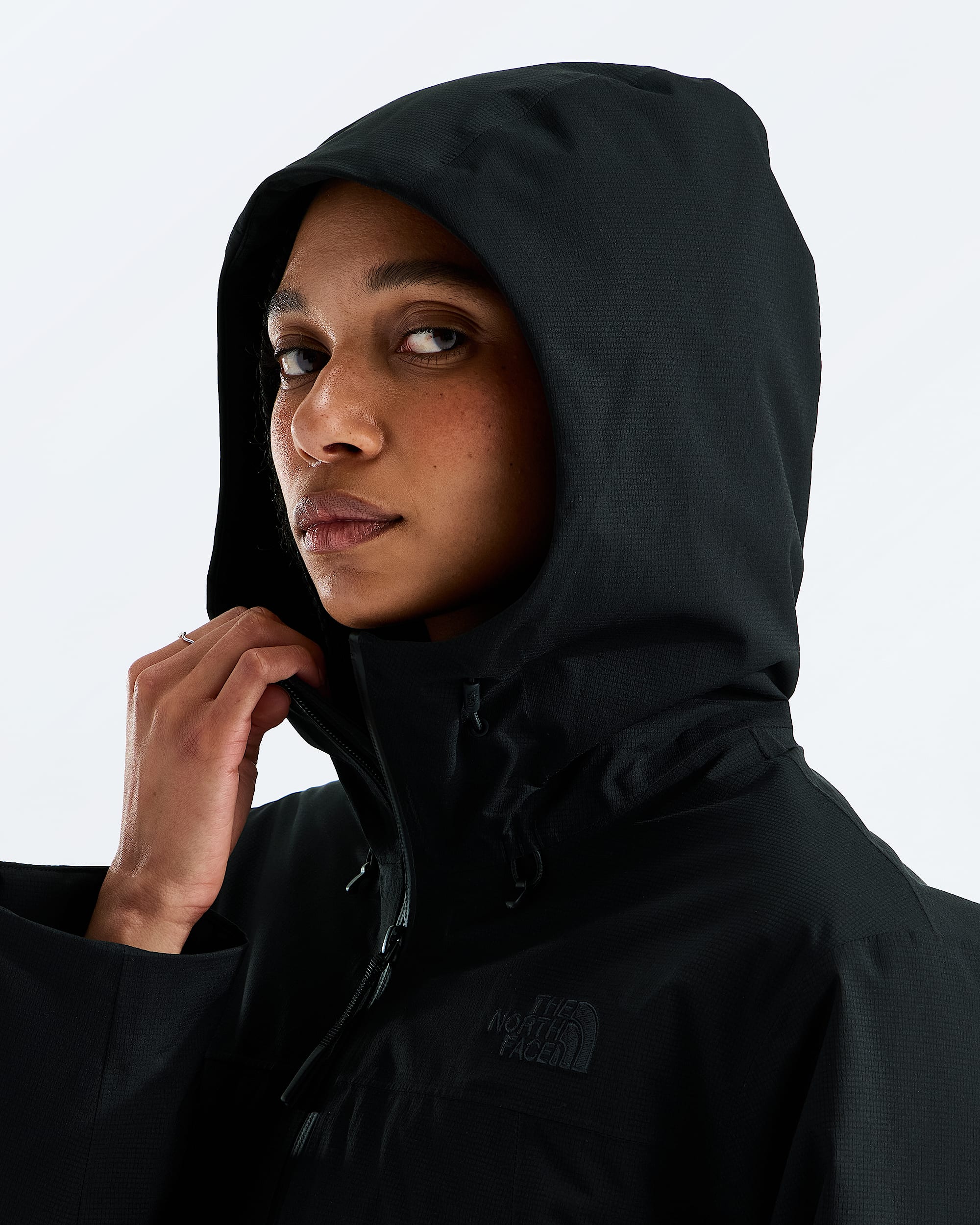 Manteau  capuchon TNF Range LT pour femmes TNF MODELHOOD2