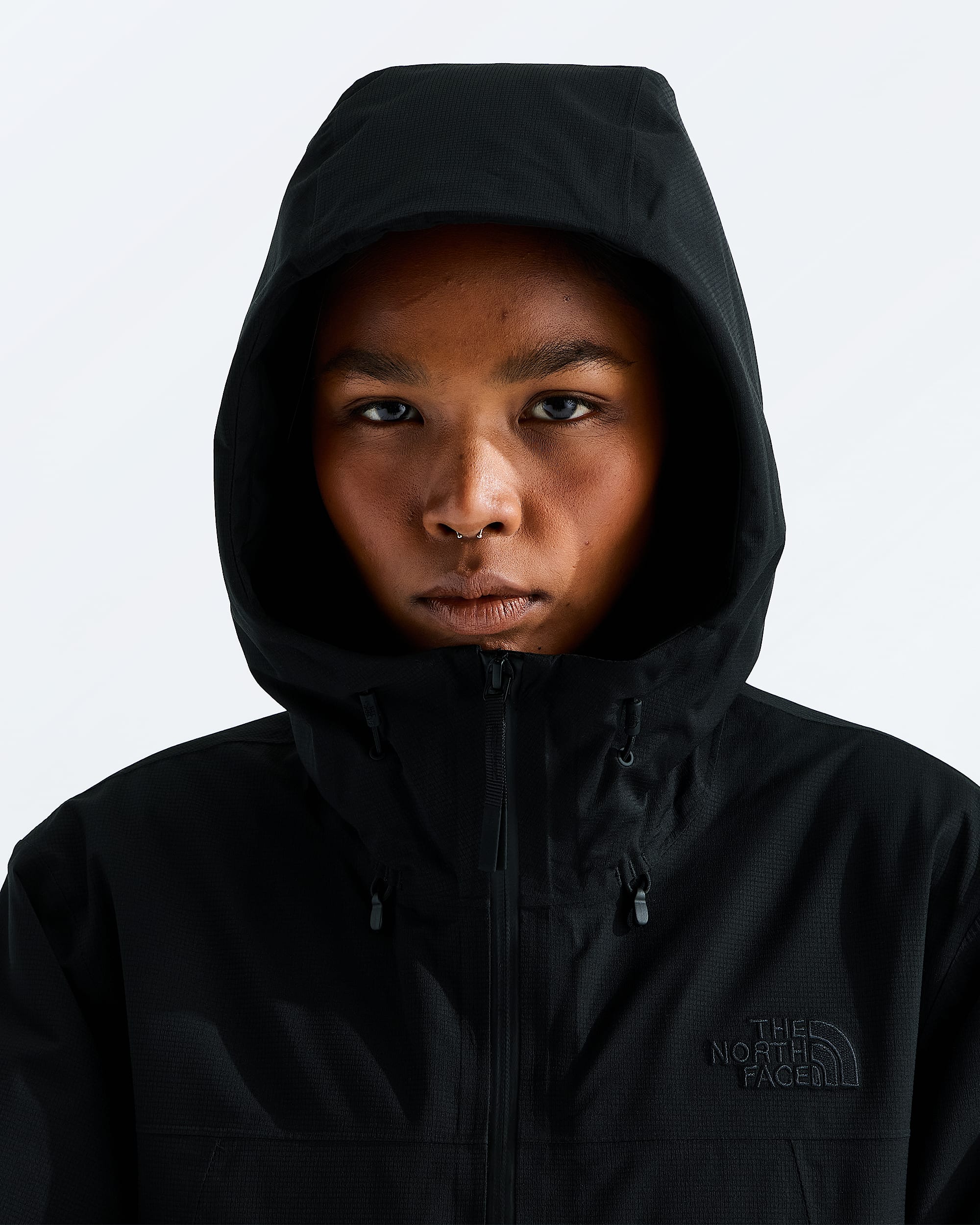 Womens TNF Range Lightweight Hooded Parka TNF MODELHOOD2