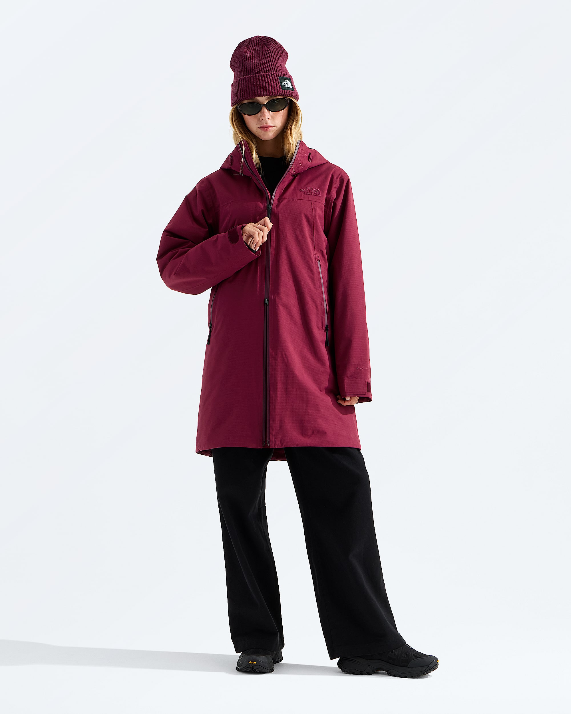 Womens TNF Range Lightweight Hooded Parka TNF HERO2