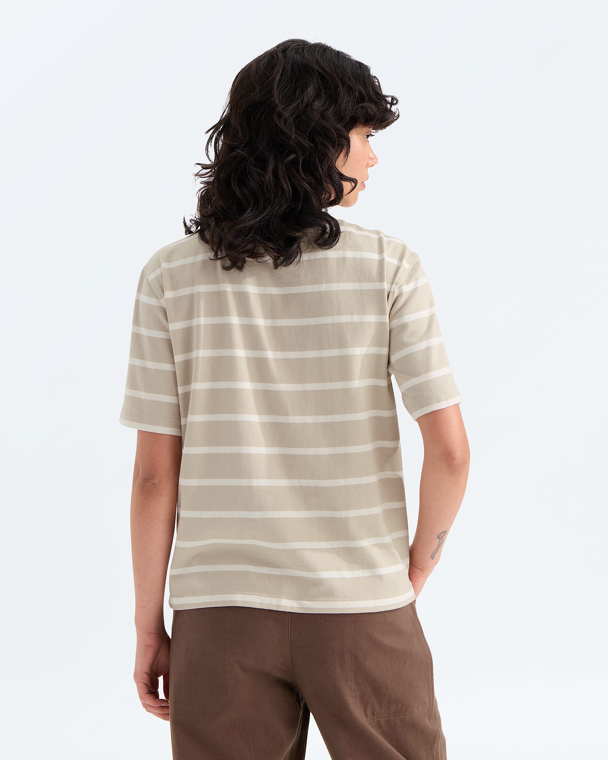 Tshirt Vista Stripe pour femmes TNF BACK