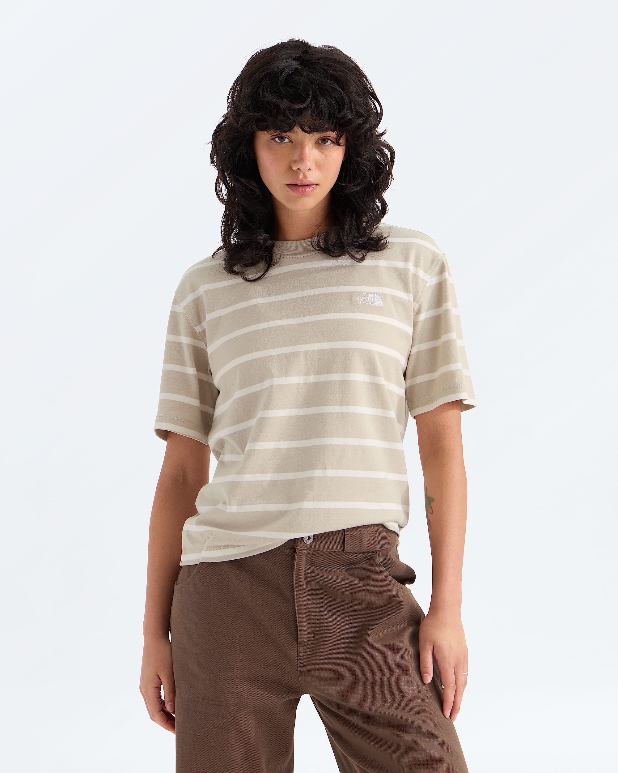 Tshirt Vista Stripe pour femmes TNF HERO