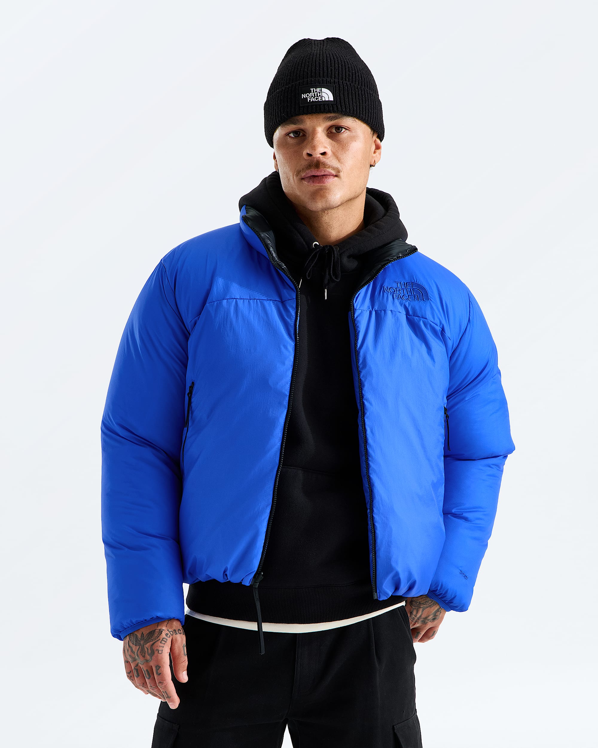 Mens Pertex Nuptse Reversible Jacket TNF HERO