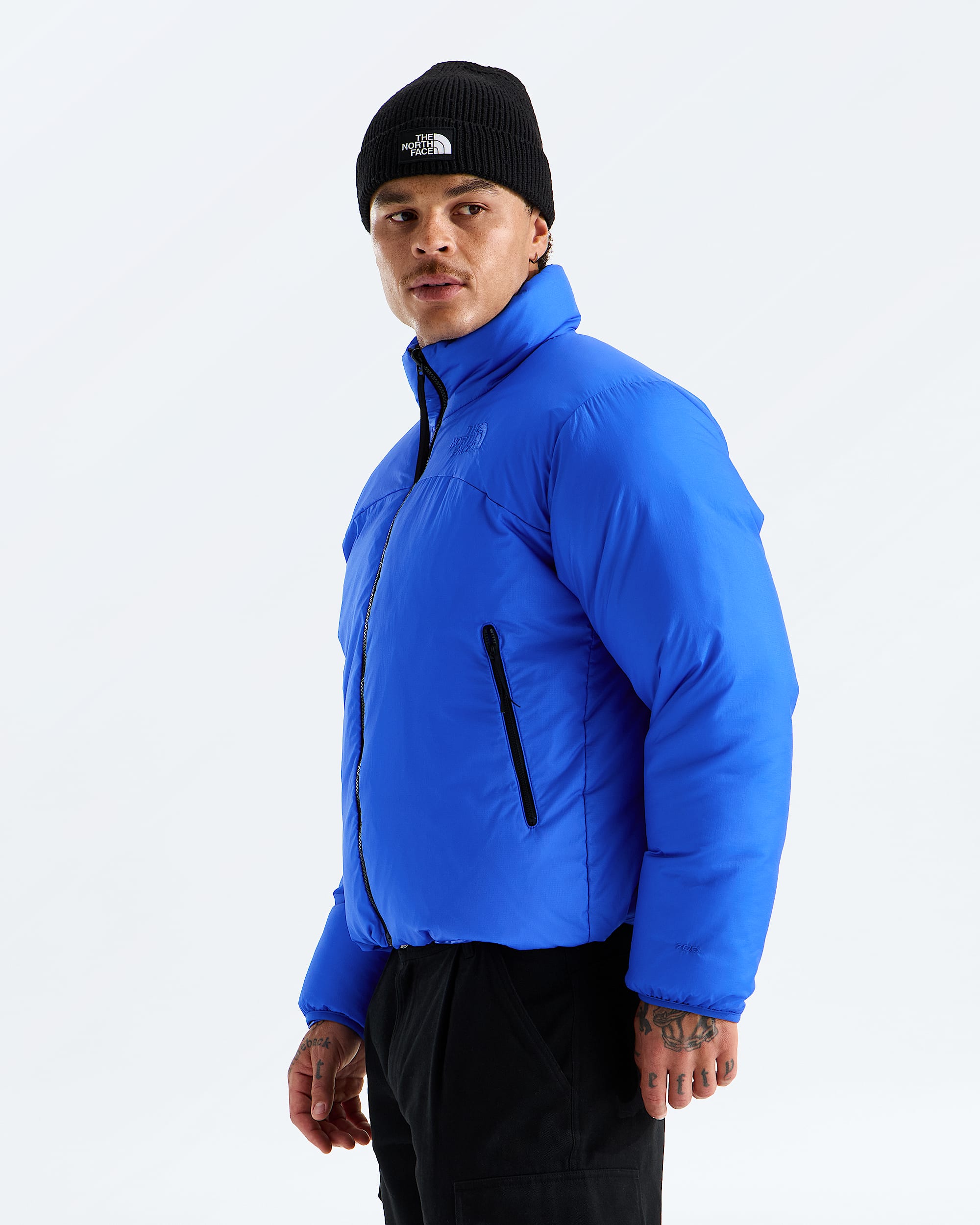 Mens Pertex Nuptse Reversible Jacket TNF MODEL34
