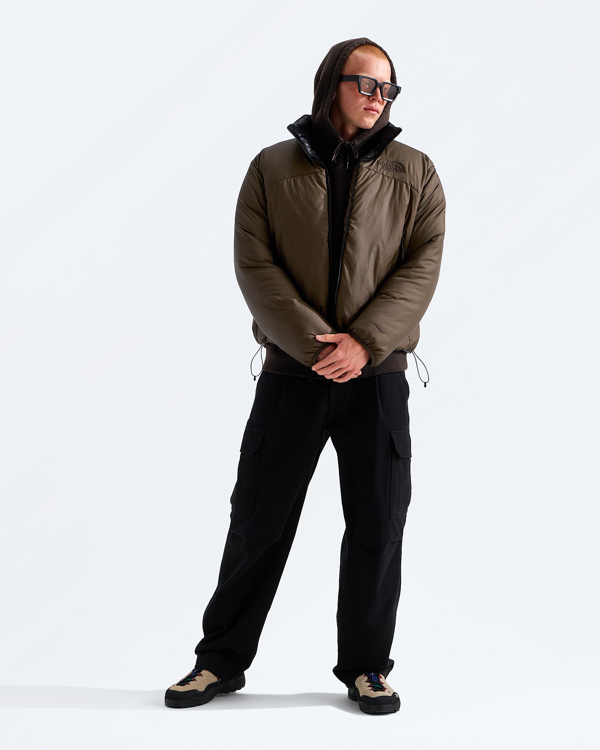 Mens Pertex Nuptse Reversible Jacket TNF HERO2