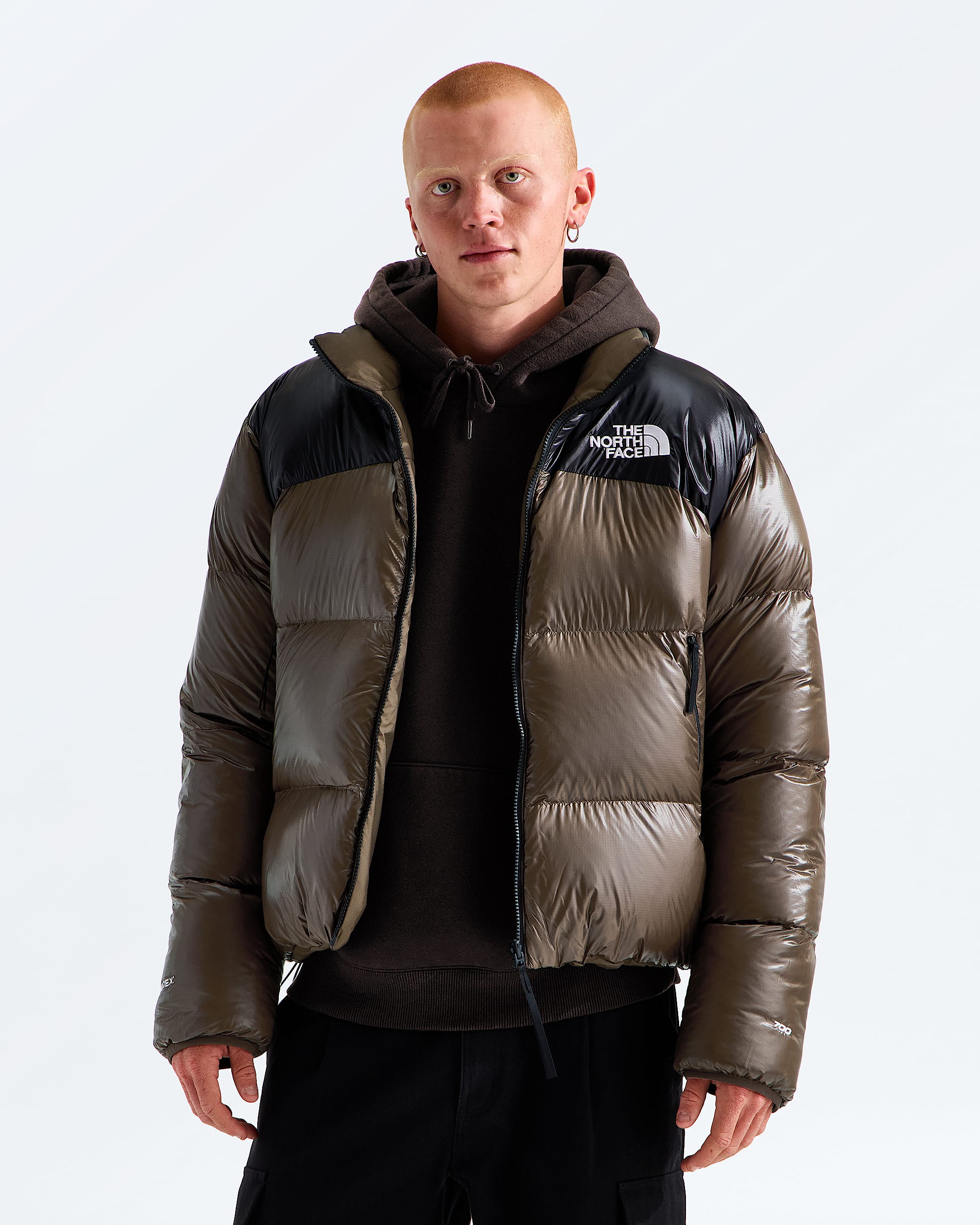 Mens Pertex Nuptse Reversible Jacket TNF HEROREV