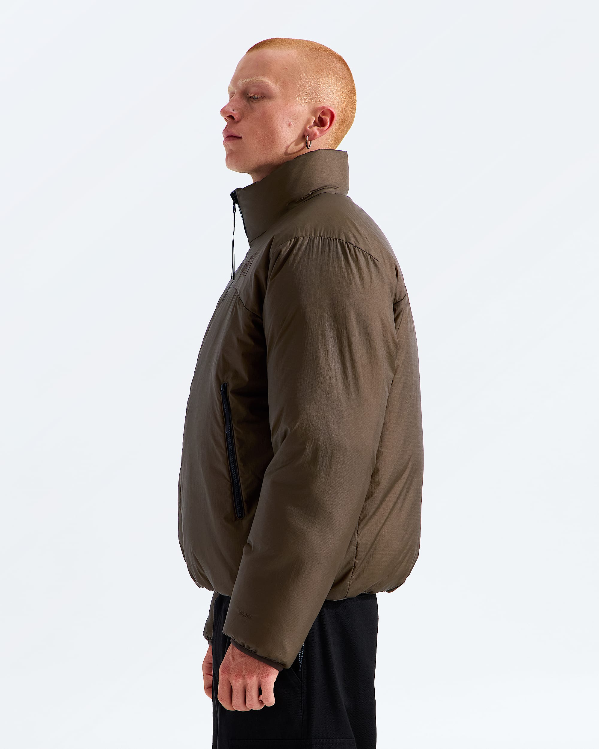 Mens Pertex Nuptse Reversible Jacket TNF MODEL34