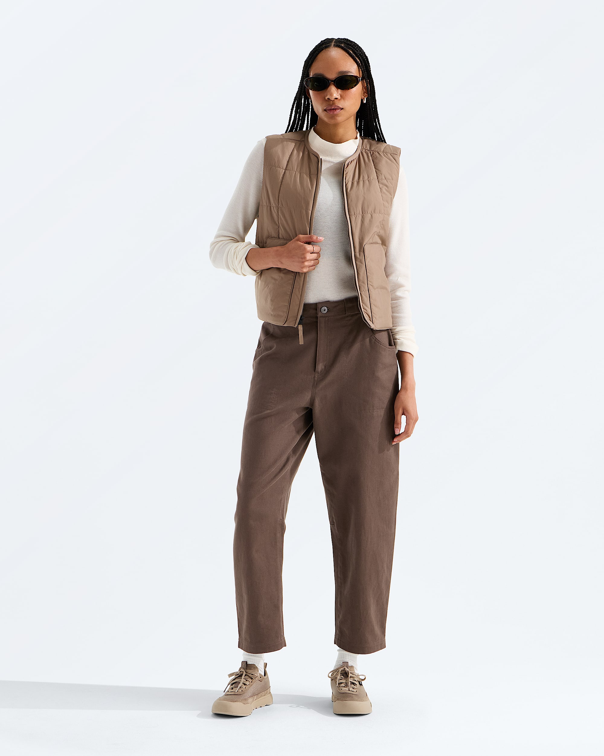 Womens Pinecrest Heavy BarrelLeg Pants TNF HERO2