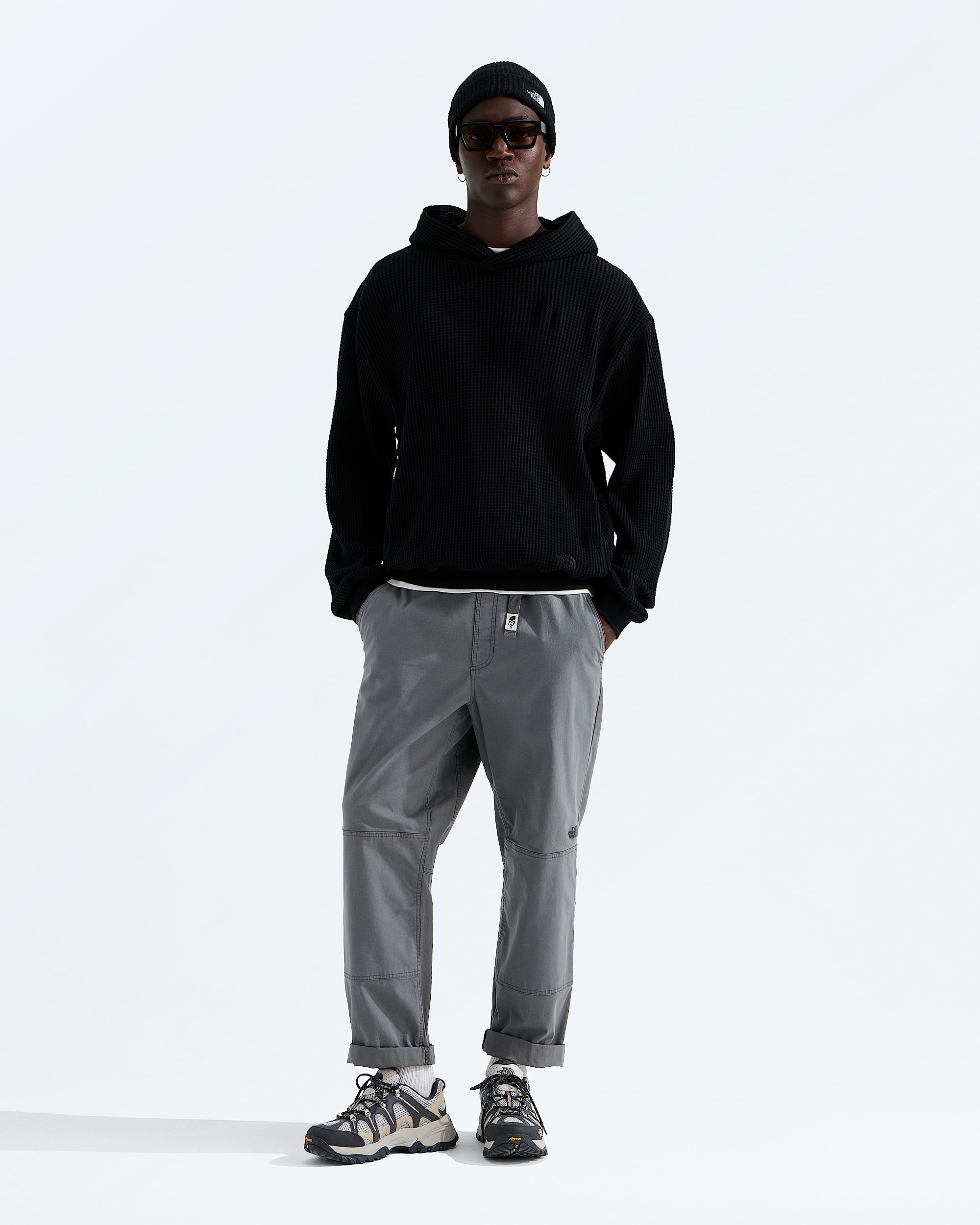 Chandail  capuchon  manches longues Chabot 20 pour hommes TNF HERO2