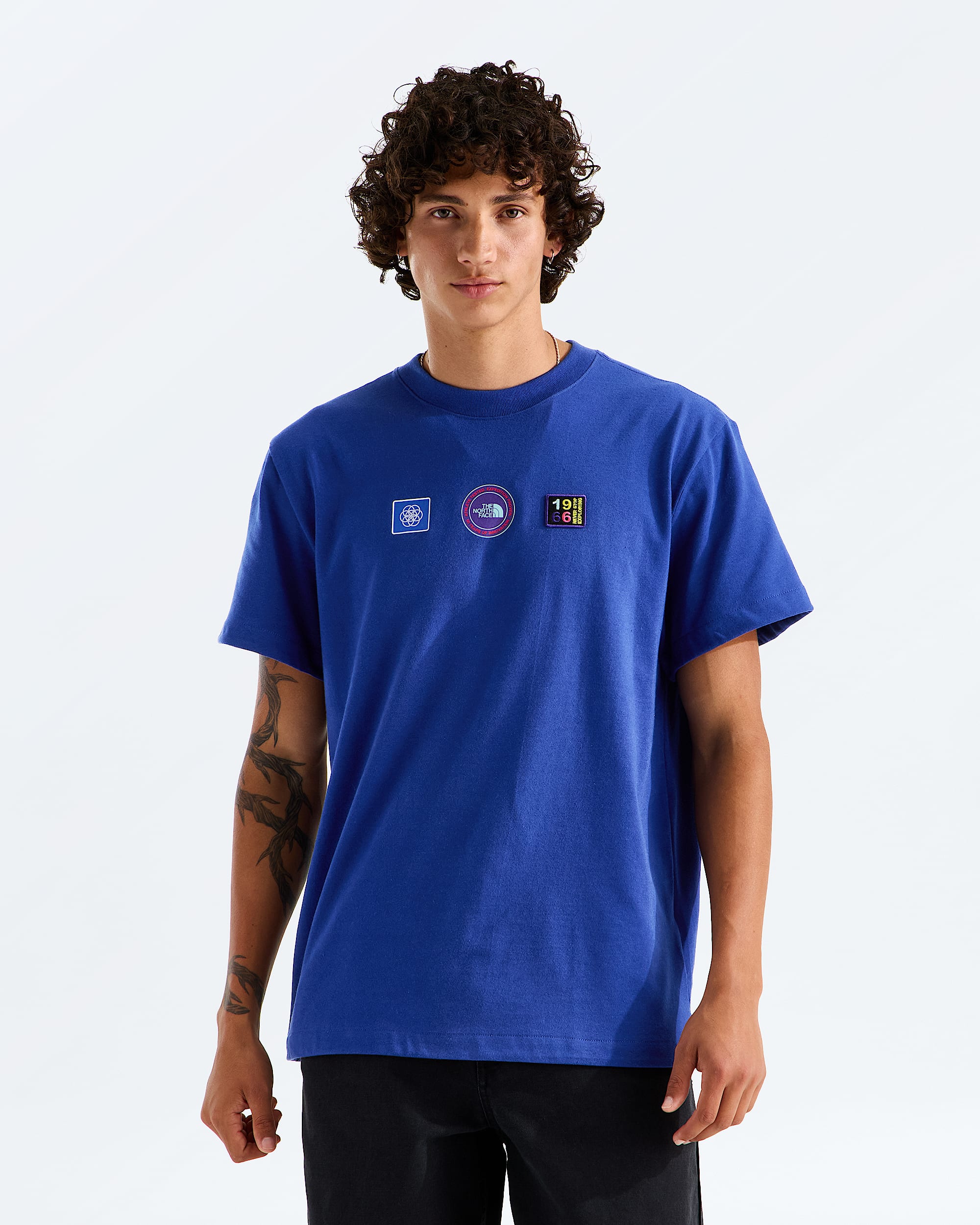 Tshirt Explorer Badges dcontract unisexe imprim TNF HERO2