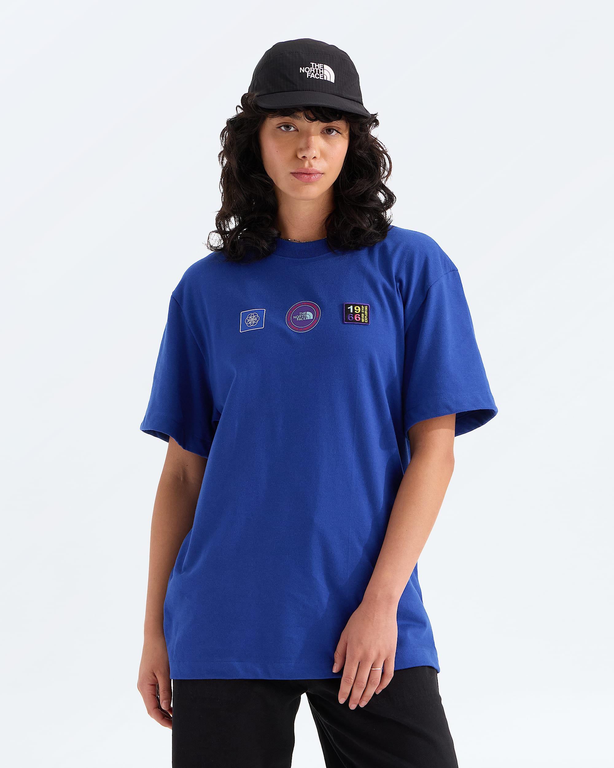 Tshirt Explorer Badges dcontract unisexe imprim TNF HERO3